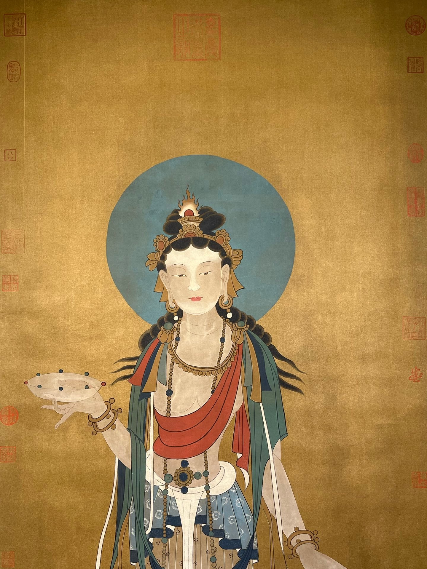 Chinese scroll painting Wu Daozi