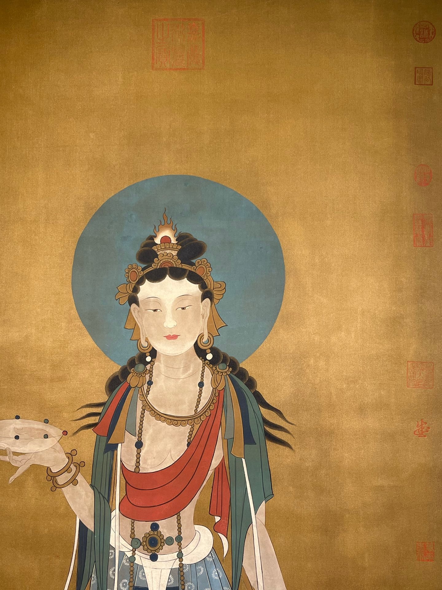Chinese scroll painting Wu Daozi
