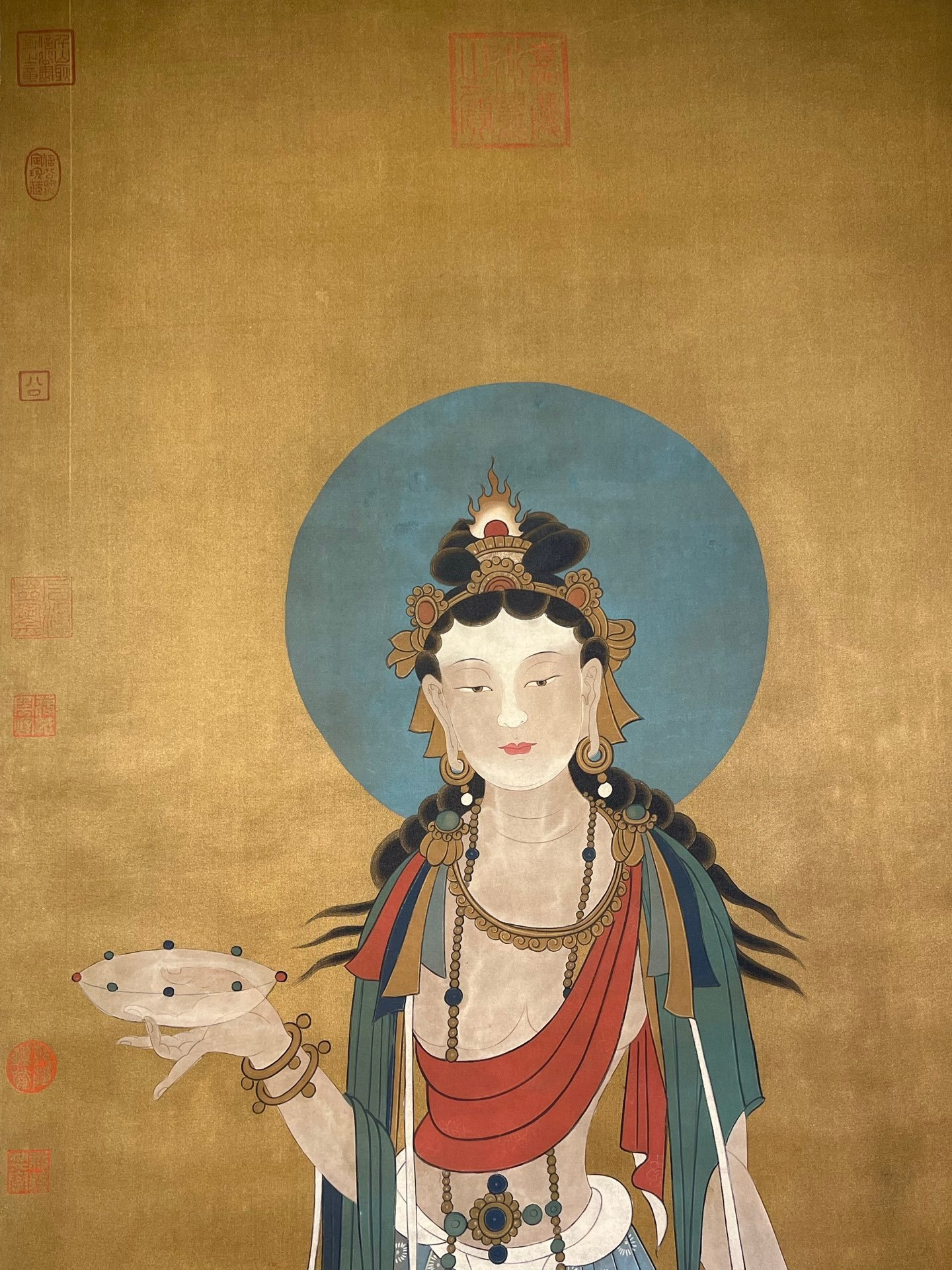 Chinese scroll painting Wu Daozi