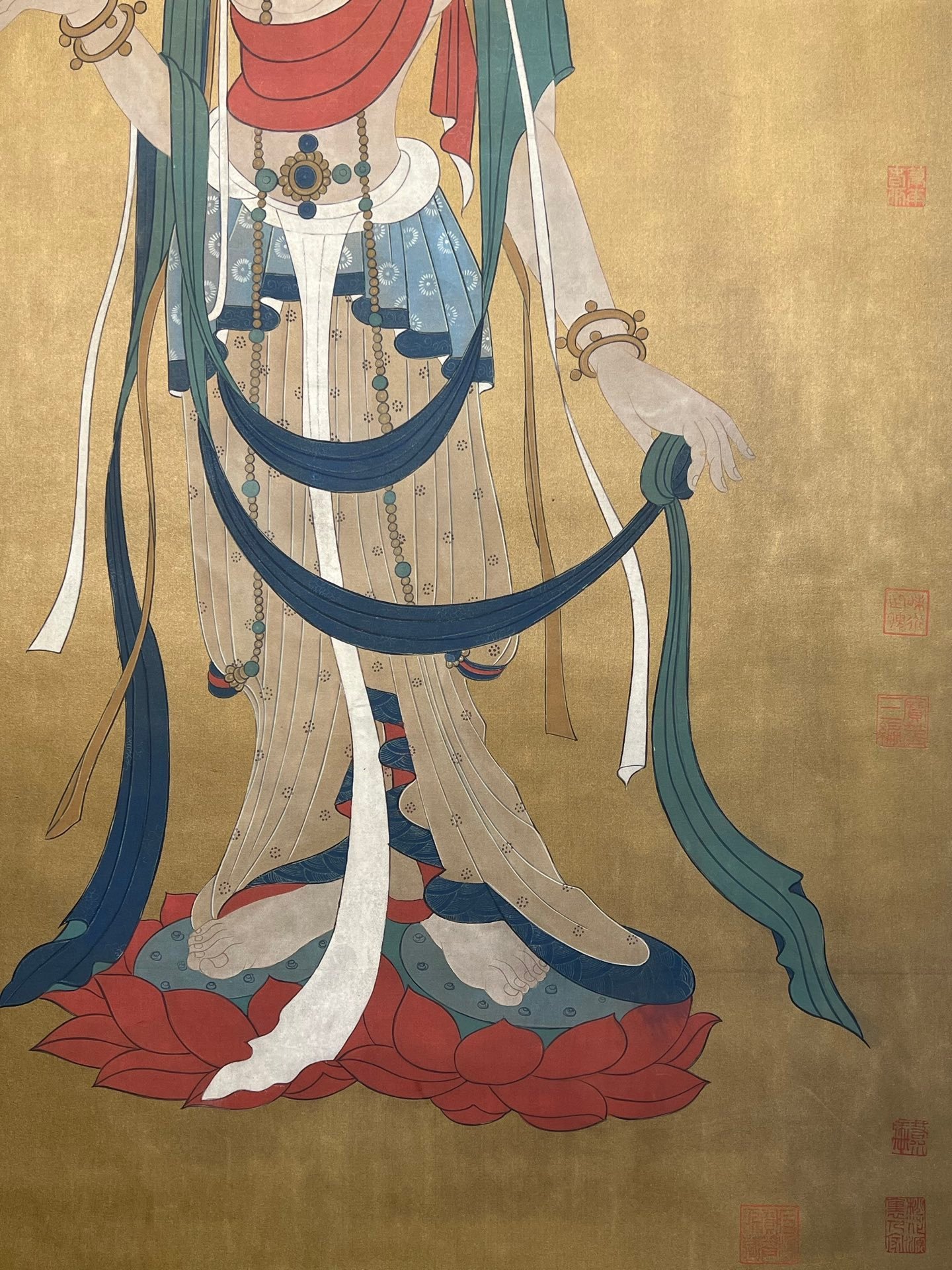 Chinese scroll painting Wu Daozi