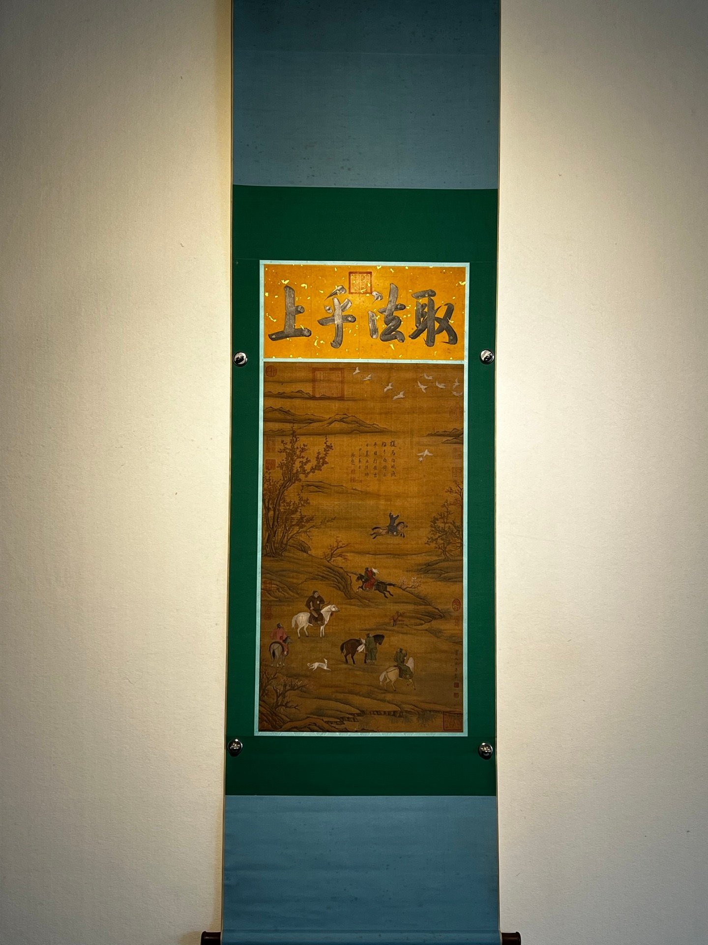 Chinese scroll painting Qiu Ying