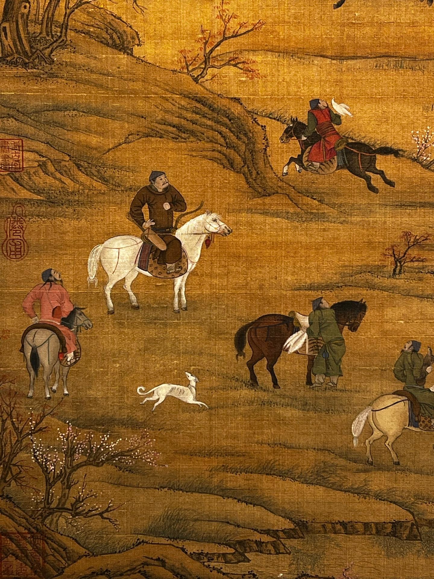 Chinese scroll painting Qiu Ying