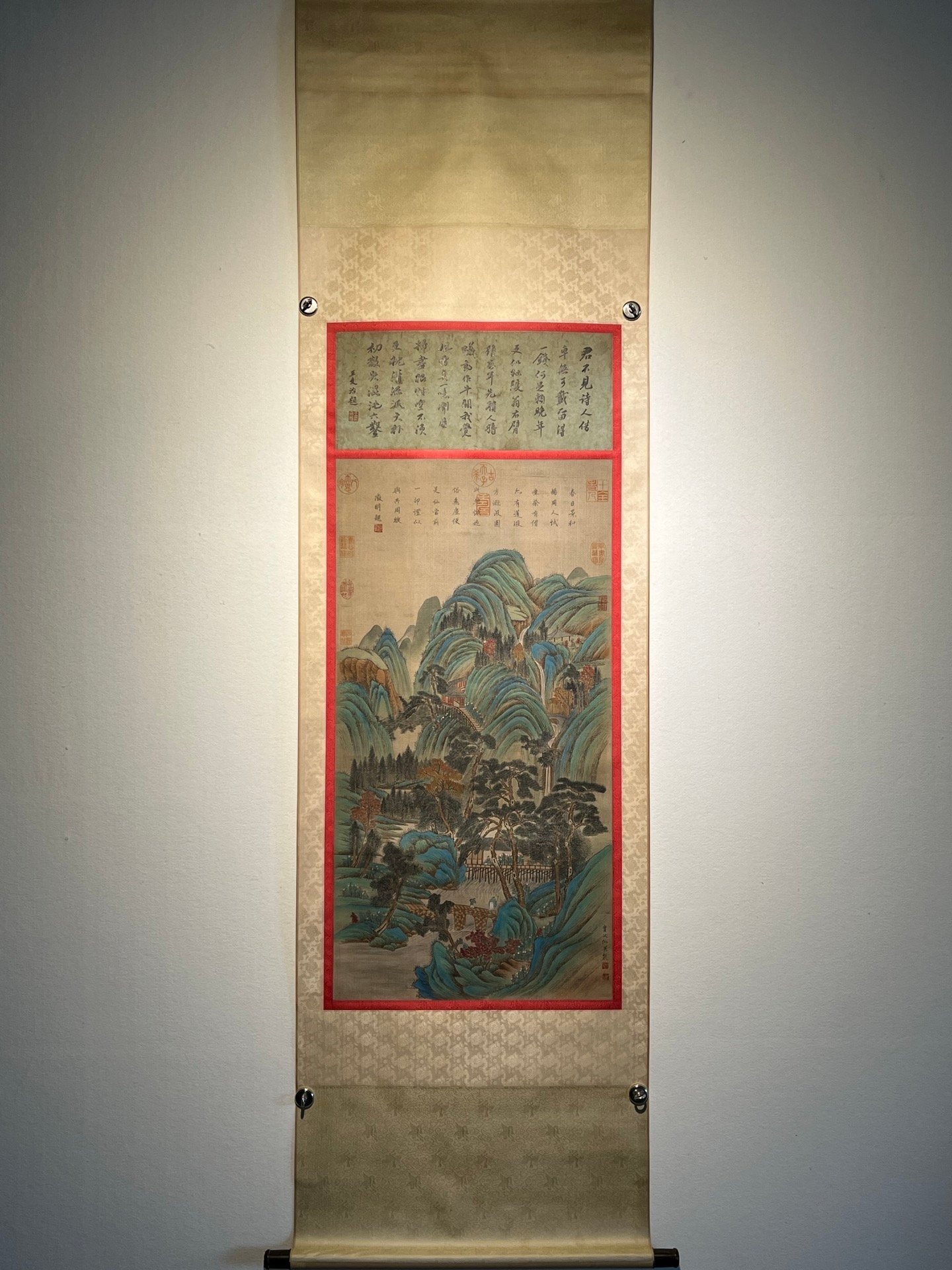 Chinese scroll painting Qiu Ying