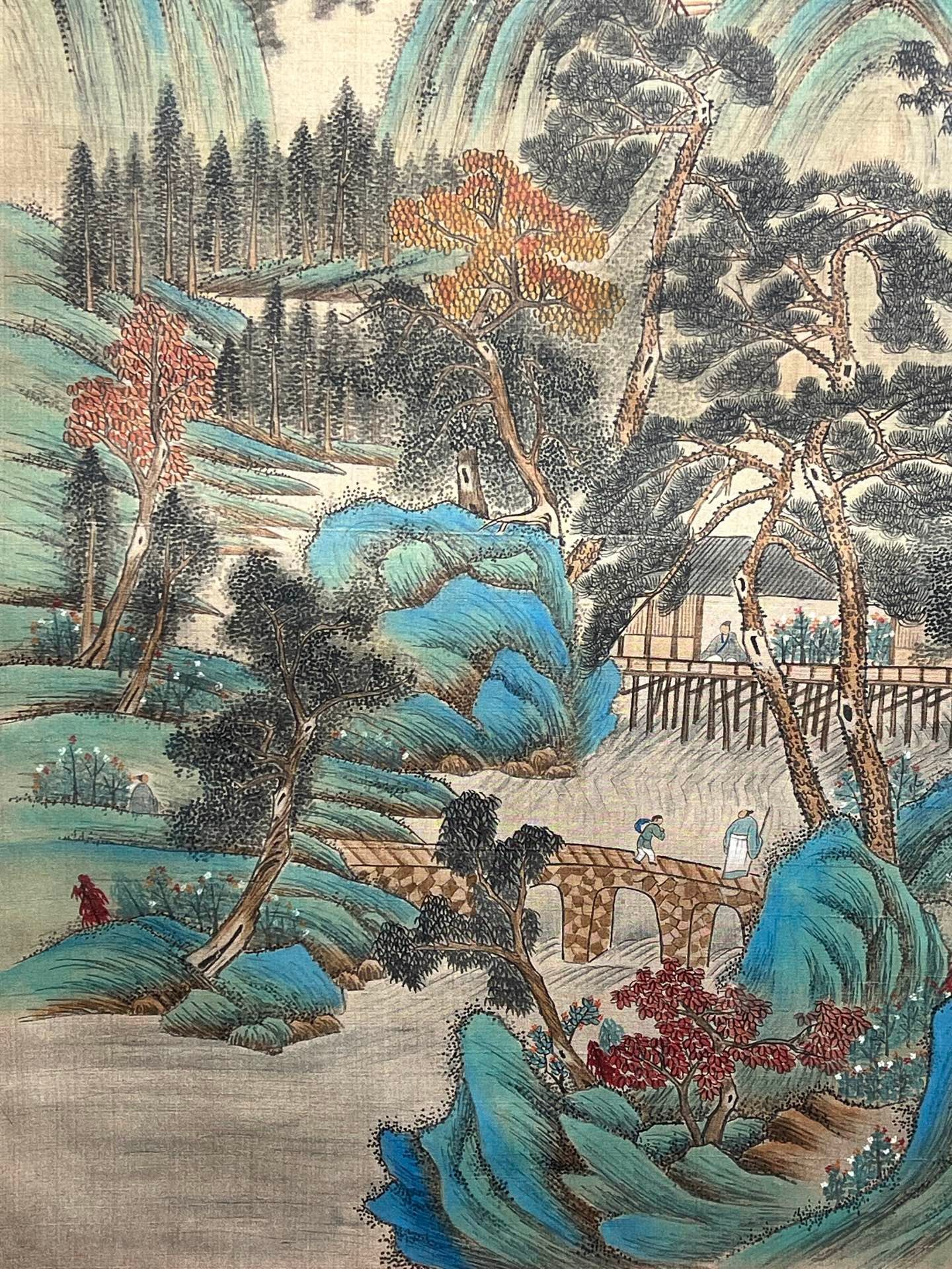 Chinese scroll painting Qiu Ying