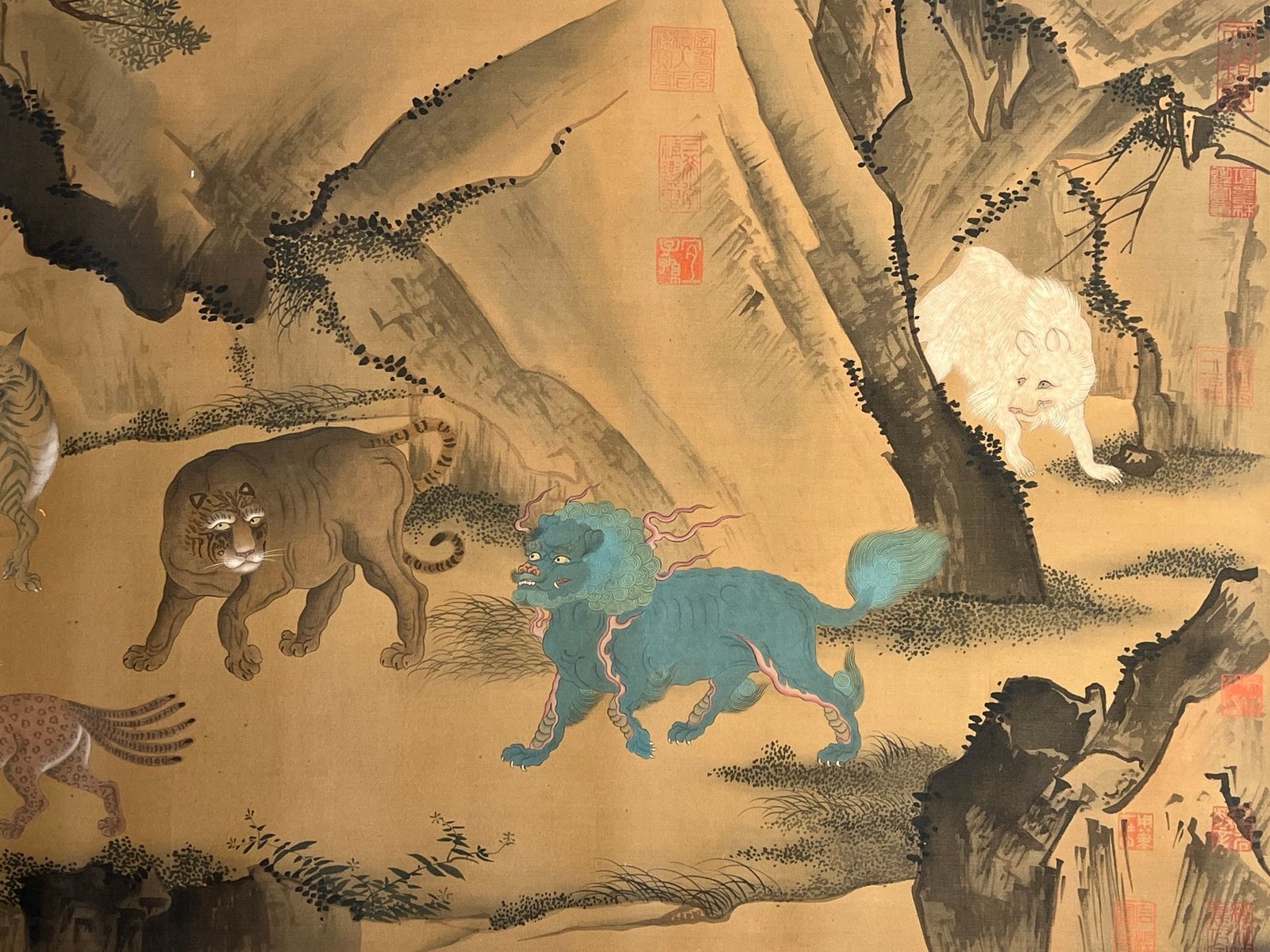 Chinese scroll painting Hu Ning