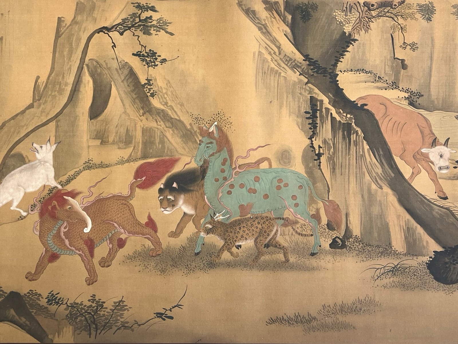 Chinese scroll painting Hu Ning