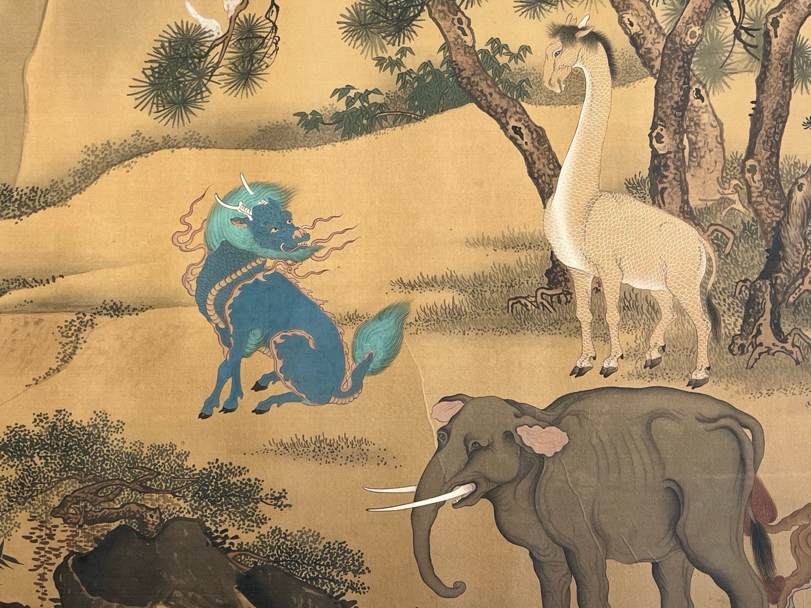 Chinese scroll painting Hu Ning