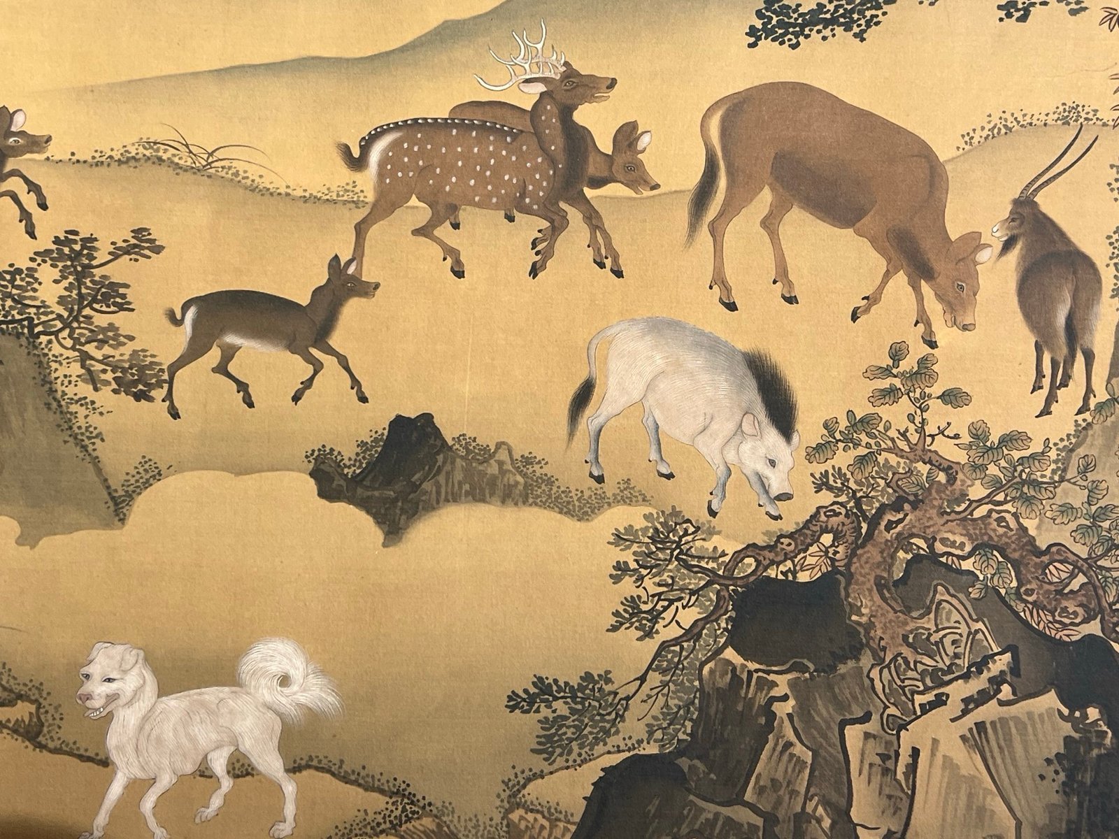 Chinese scroll painting Hu Ning