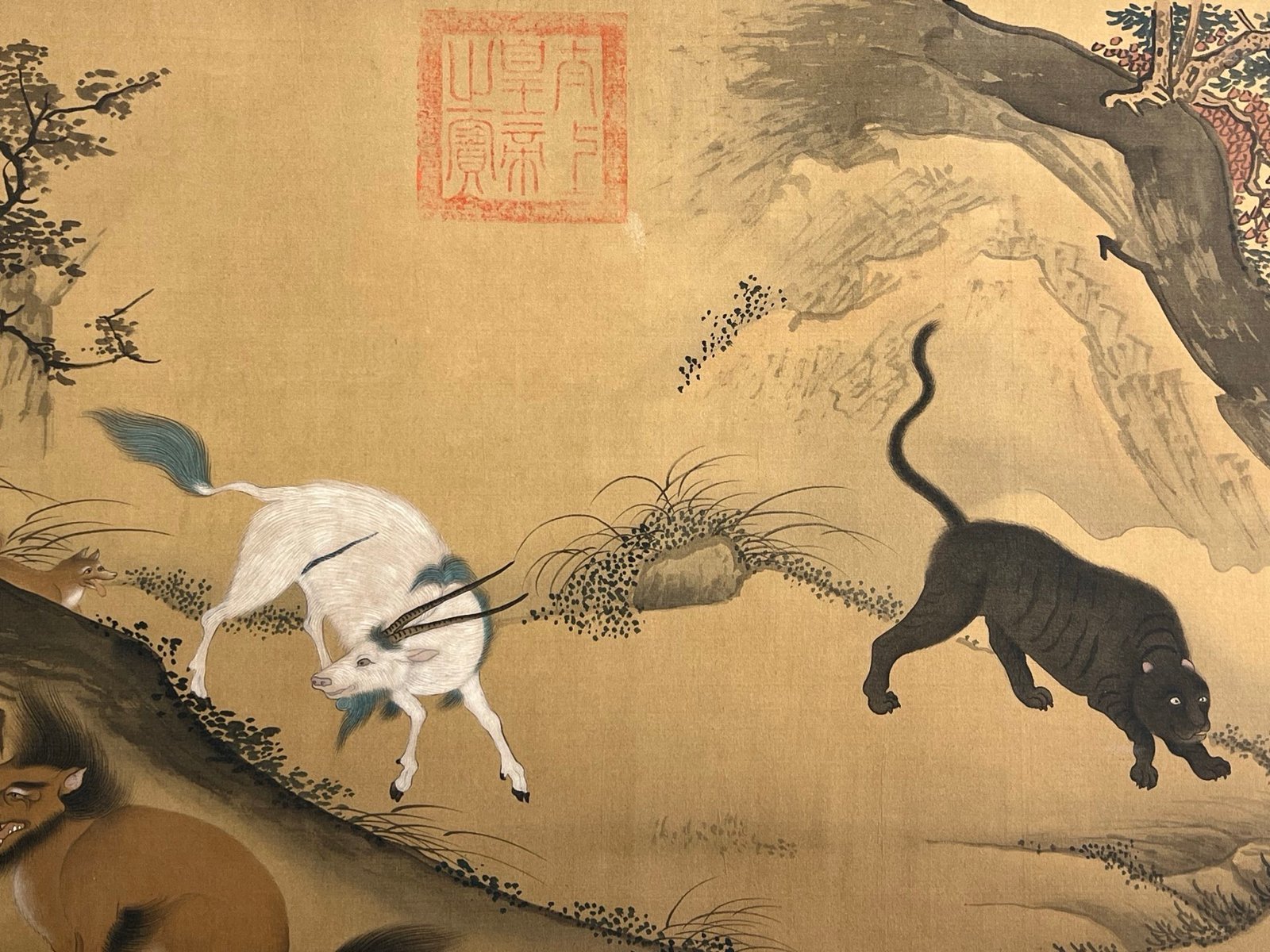 Chinese scroll painting Hu Ning