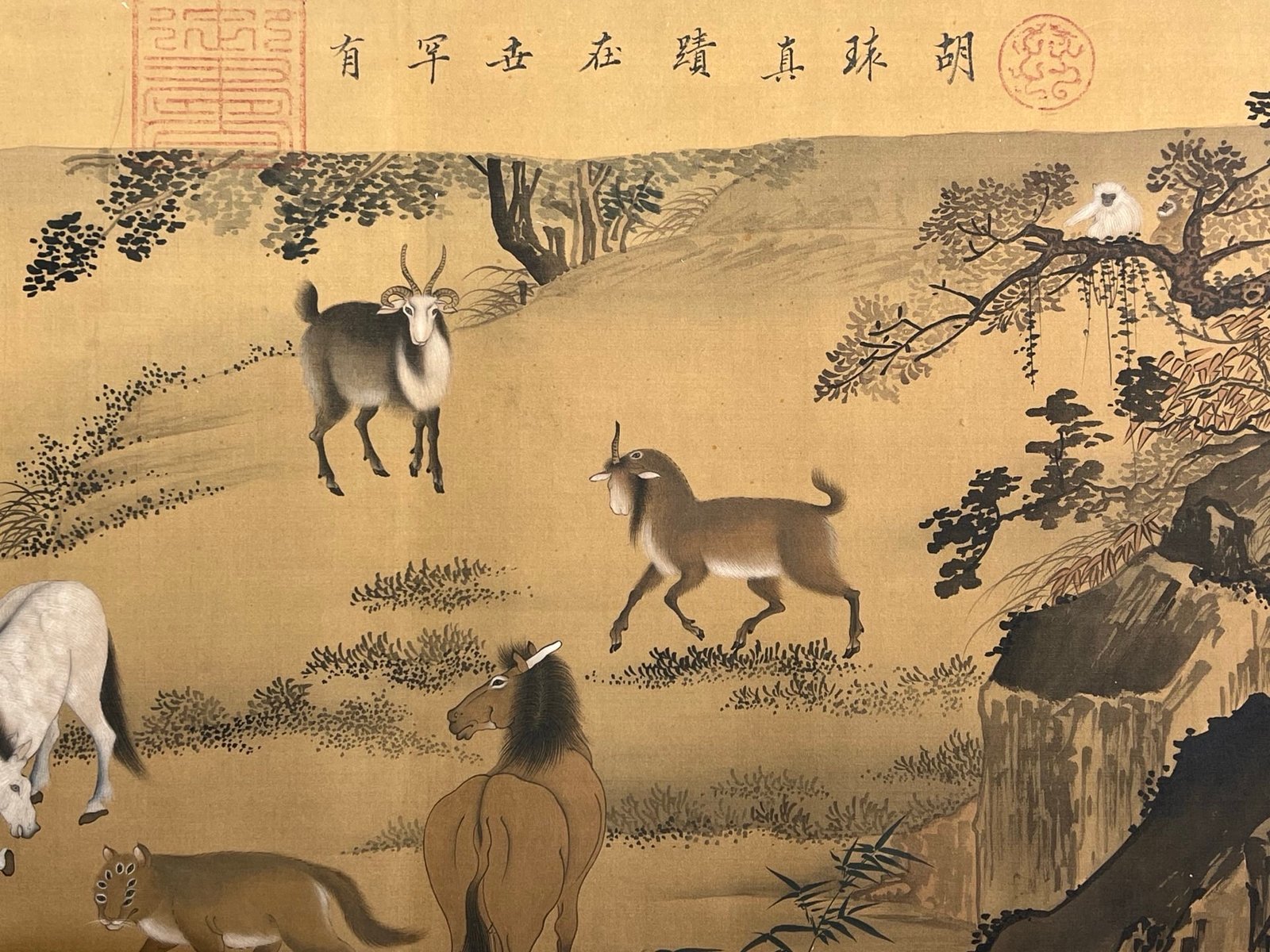 Chinese scroll painting Hu Ning