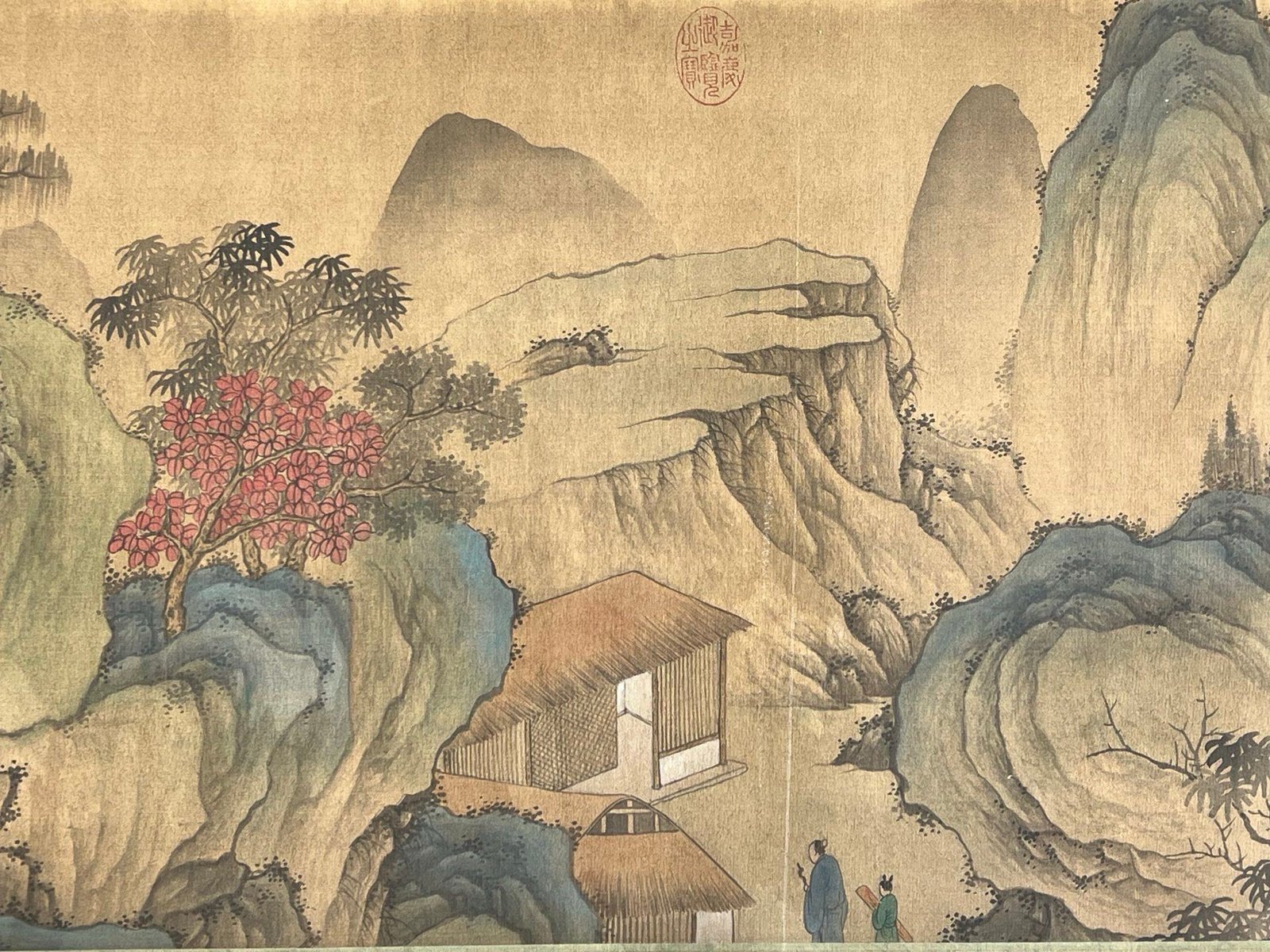 Chinese scroll painting Dong Yuan