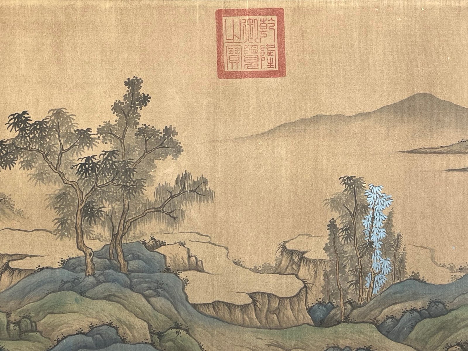 Chinese scroll painting Dong Yuan