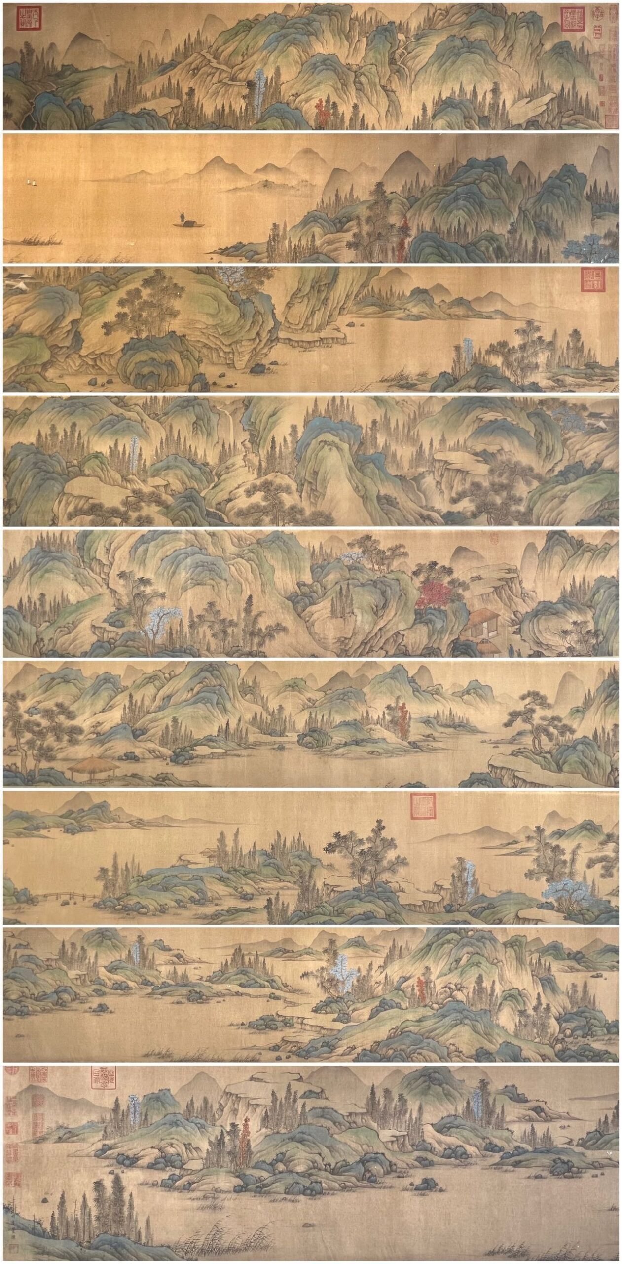 Chinese scroll painting Dong Yuan