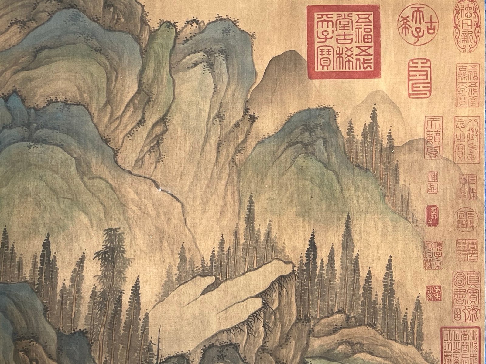 Chinese scroll painting Dong Yuan