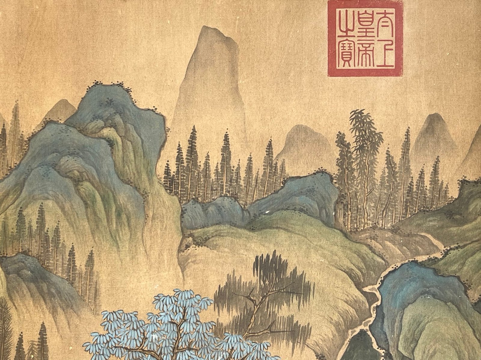 Chinese scroll painting Dong Yuan