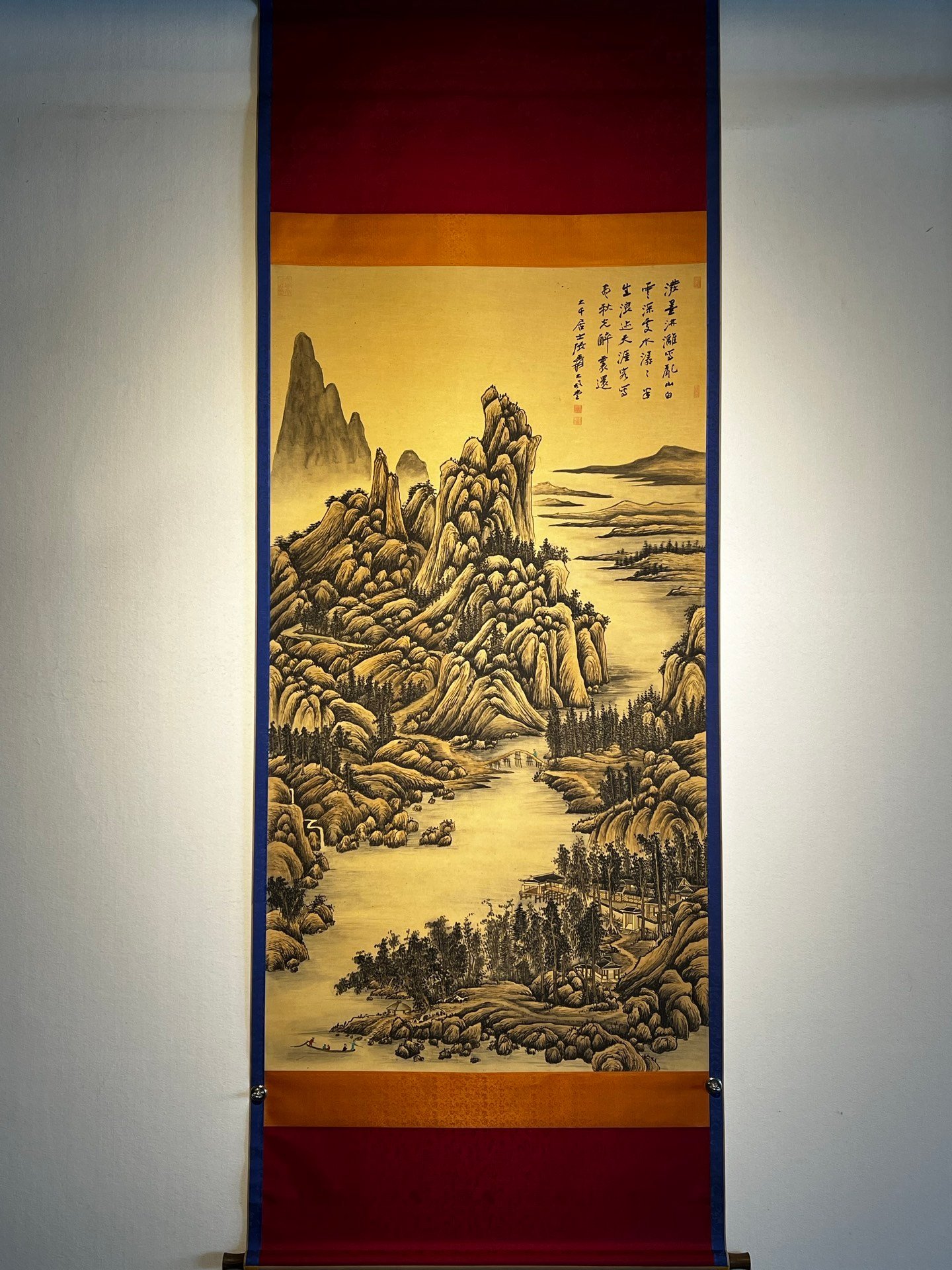 Chinese scroll painting Zhang Daqian