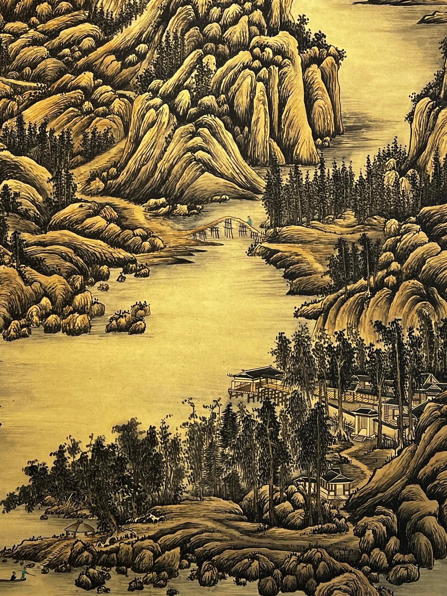 Chinese scroll painting Zhang Daqian
