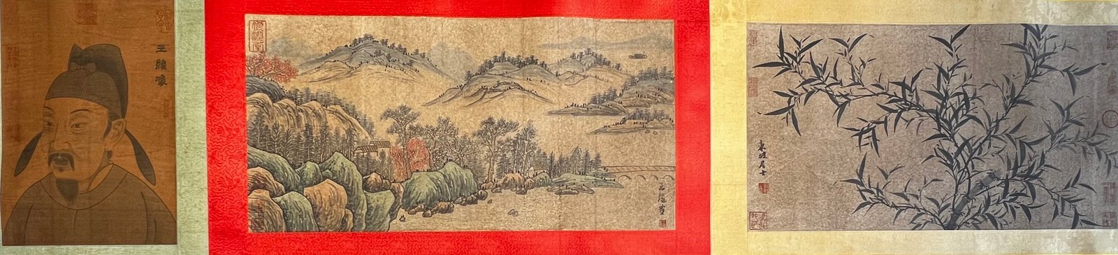 Chinese scroll painting Wang Wei