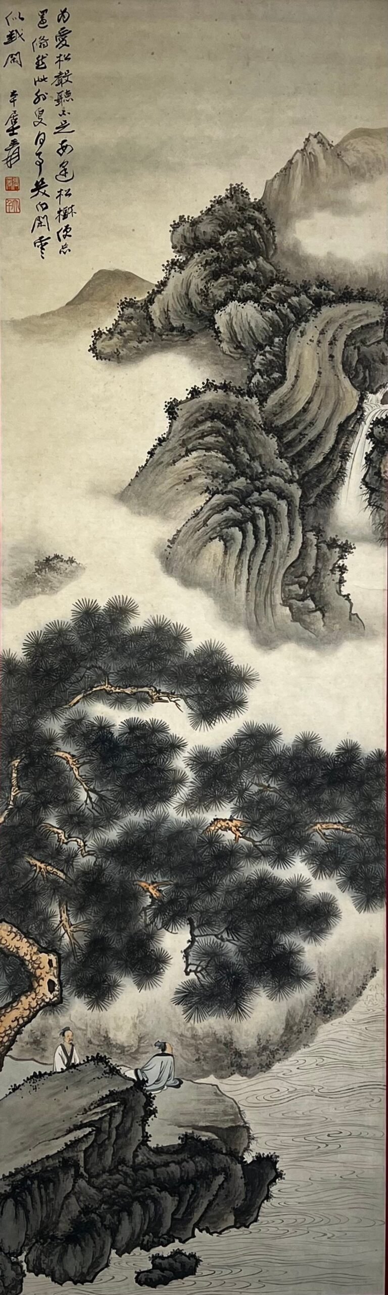 Chinese scroll painting Zhang Daqian