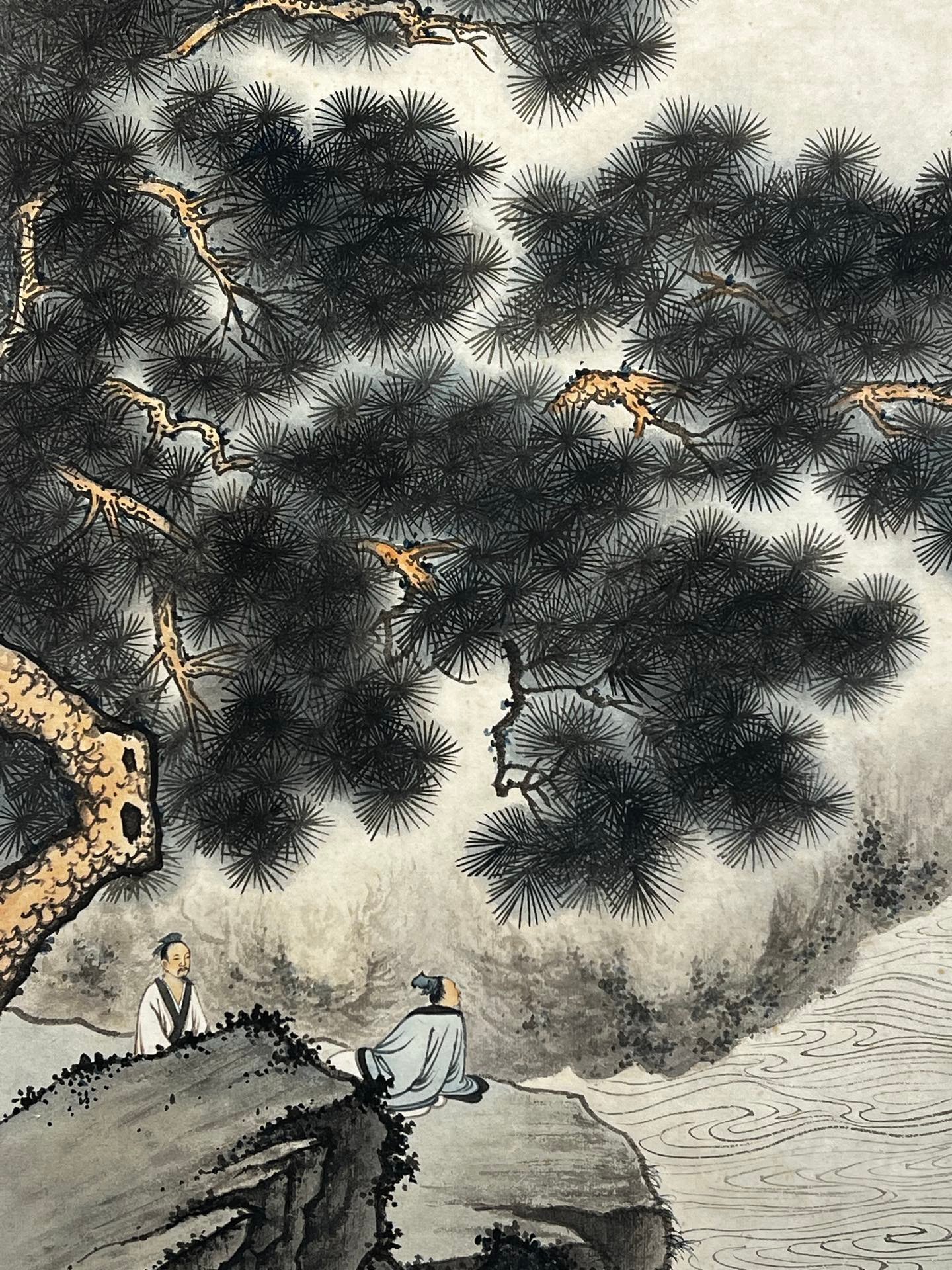 Chinese scroll painting Zhang Daqian