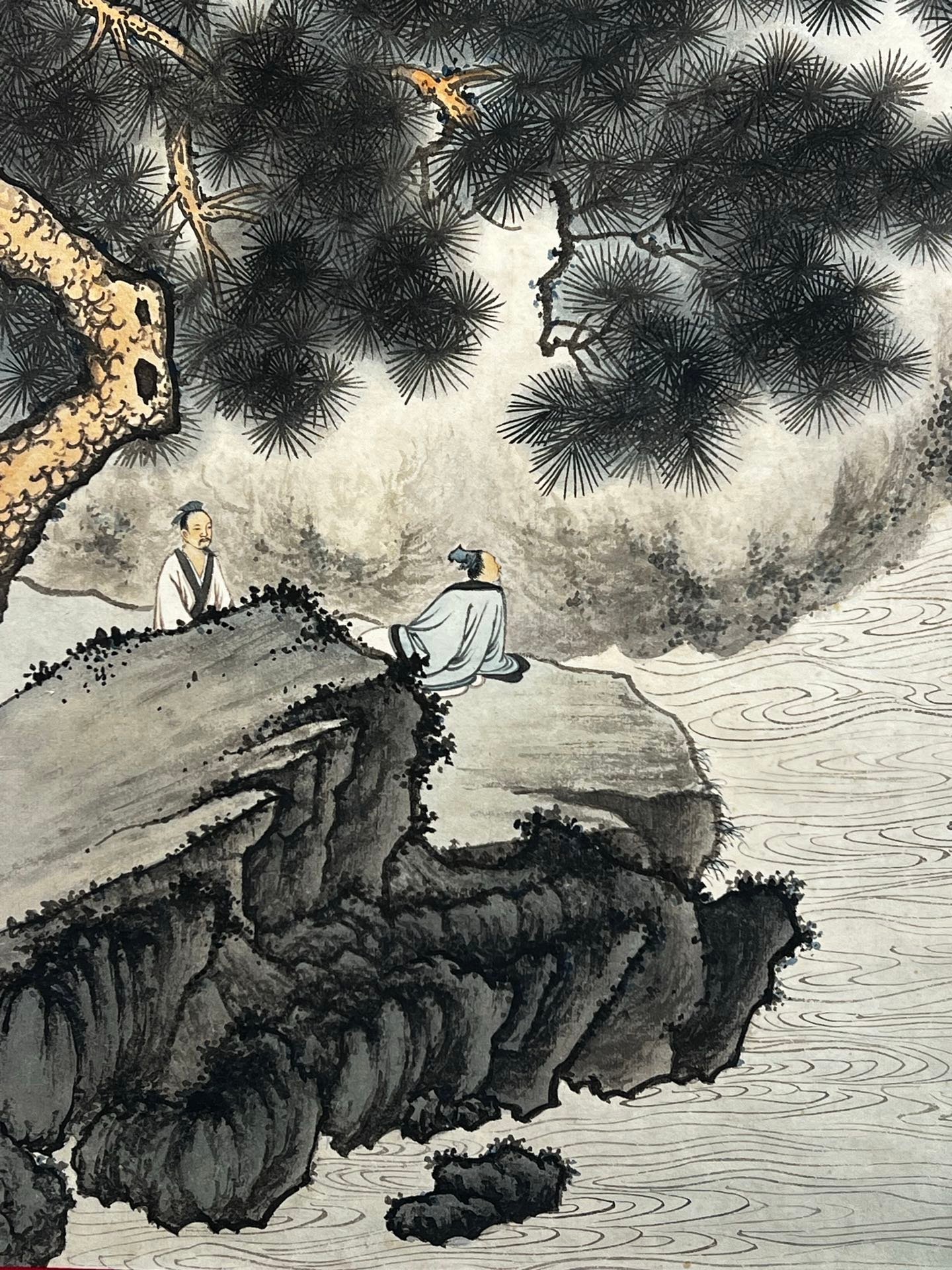 Chinese scroll painting Zhang Daqian