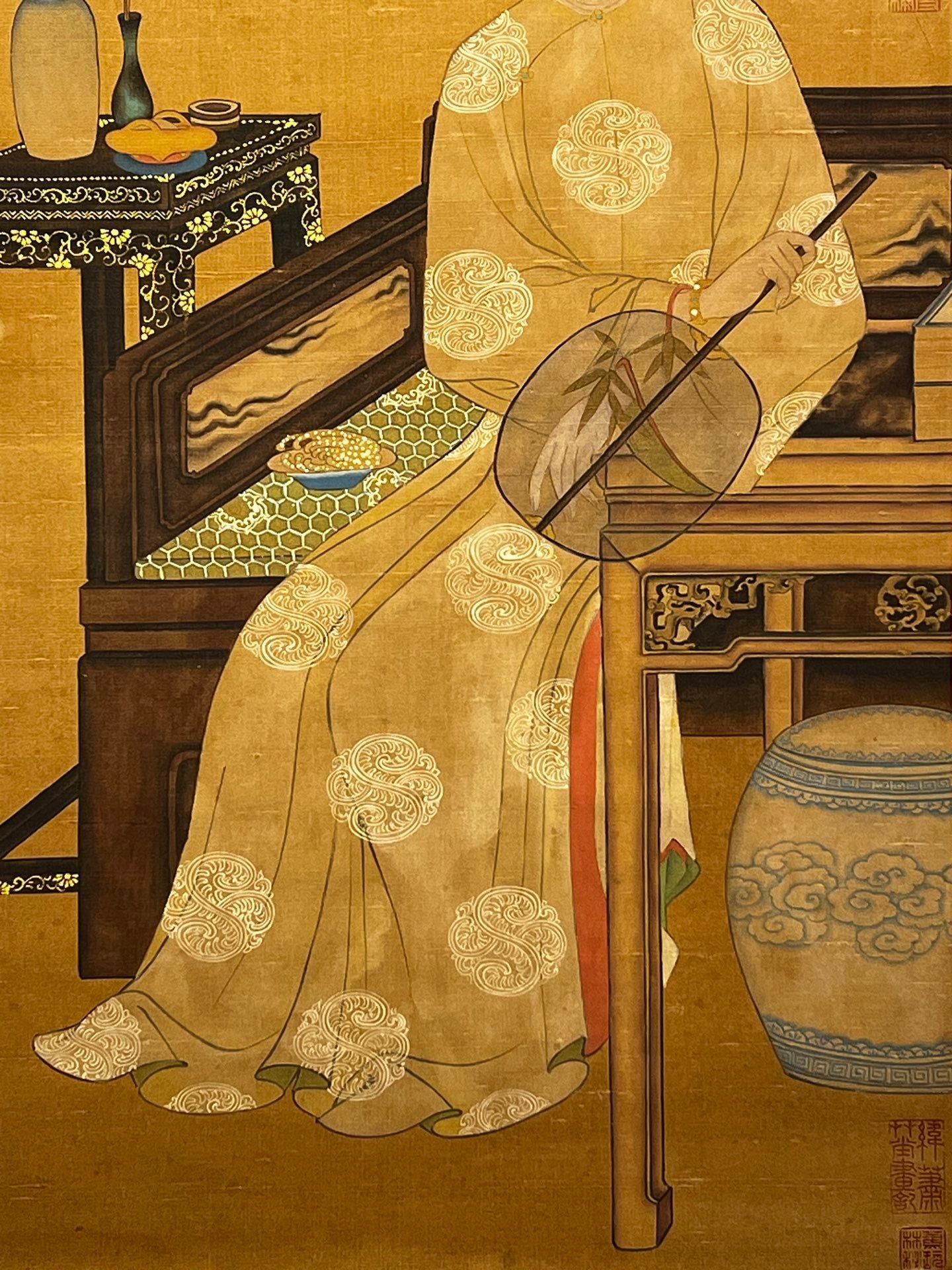 Chinese scroll painting Yinzhen