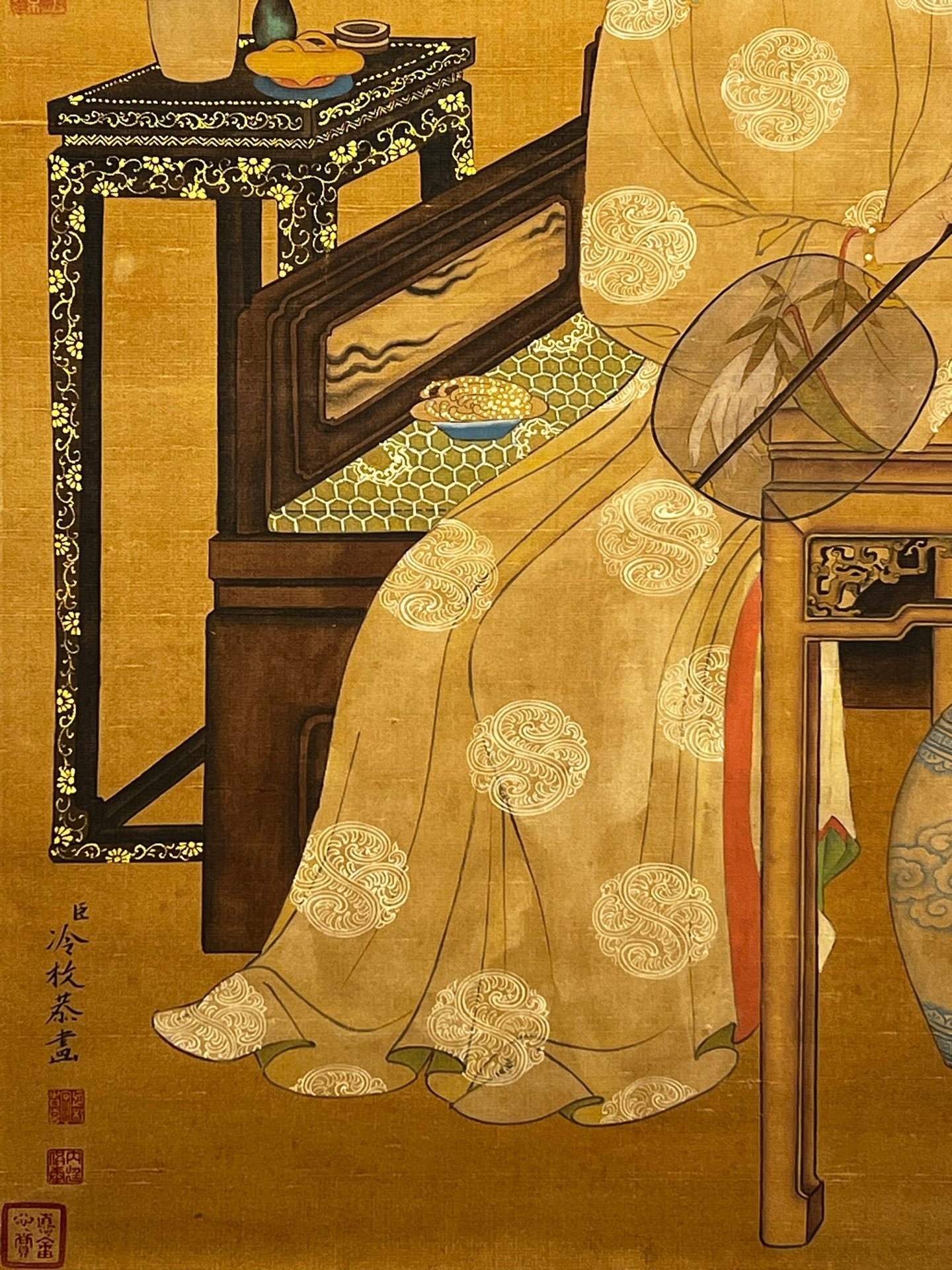 Chinese scroll painting Yinzhen