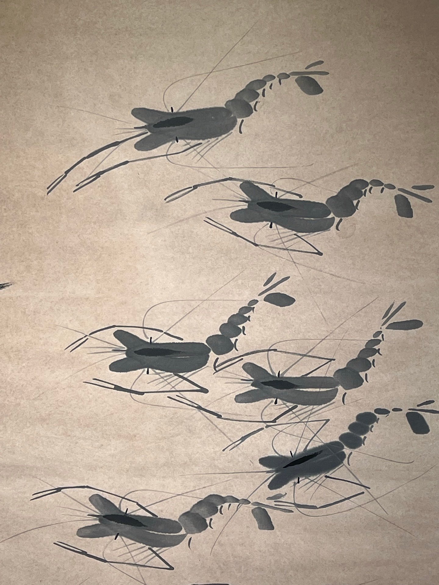 Chinese scroll painting Qi Baishi