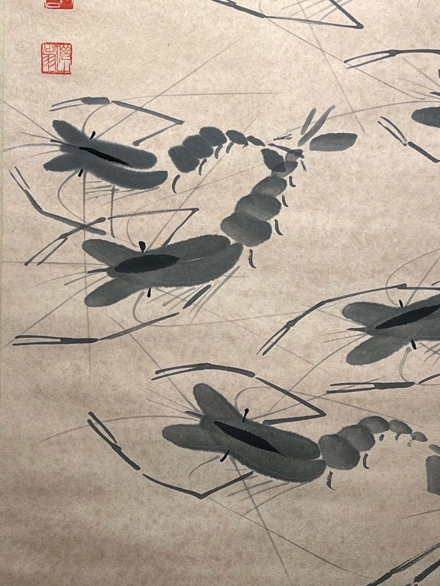 Chinese scroll painting Qi Baishi