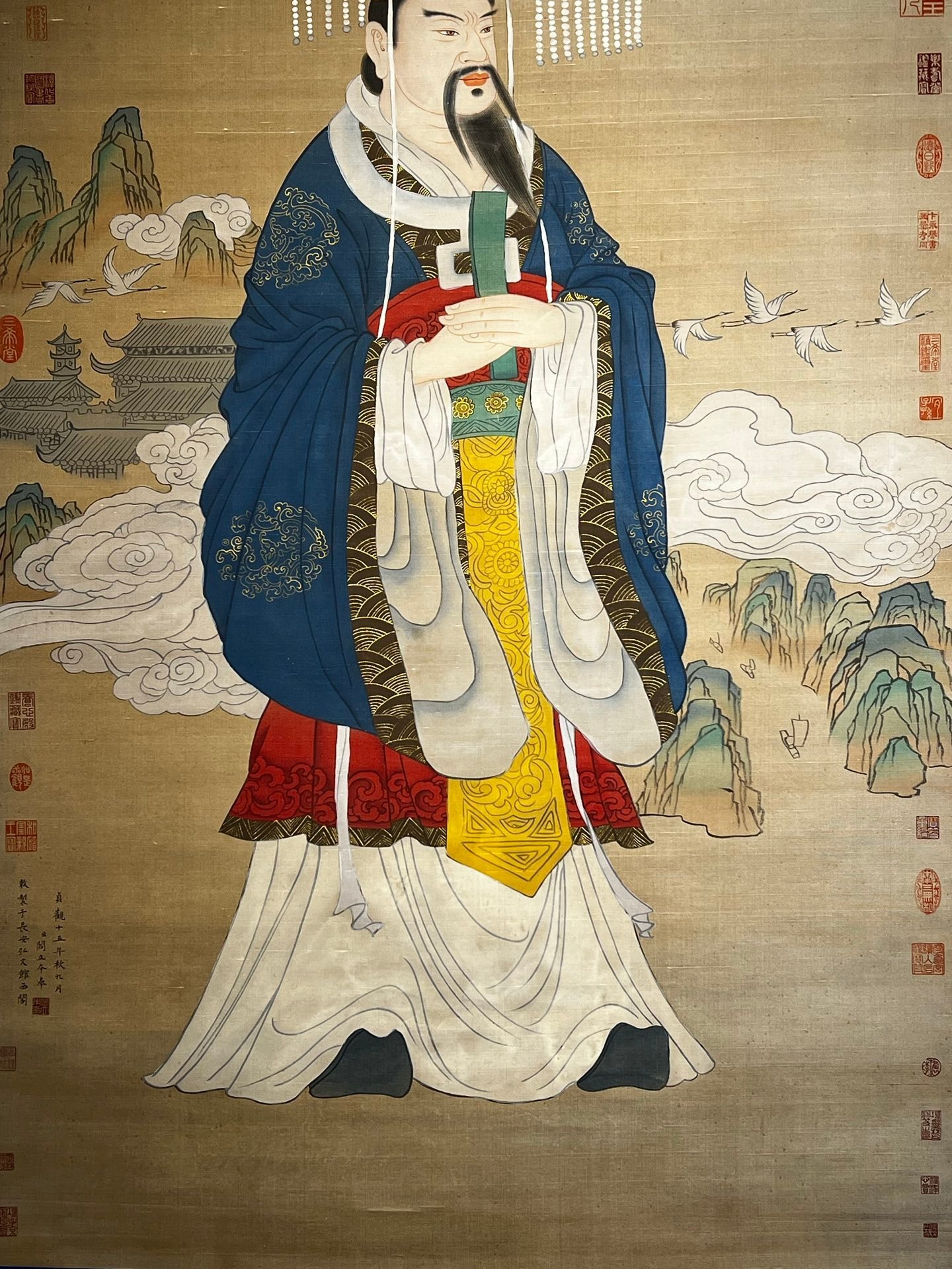 Chinese scroll painting Yan Liben