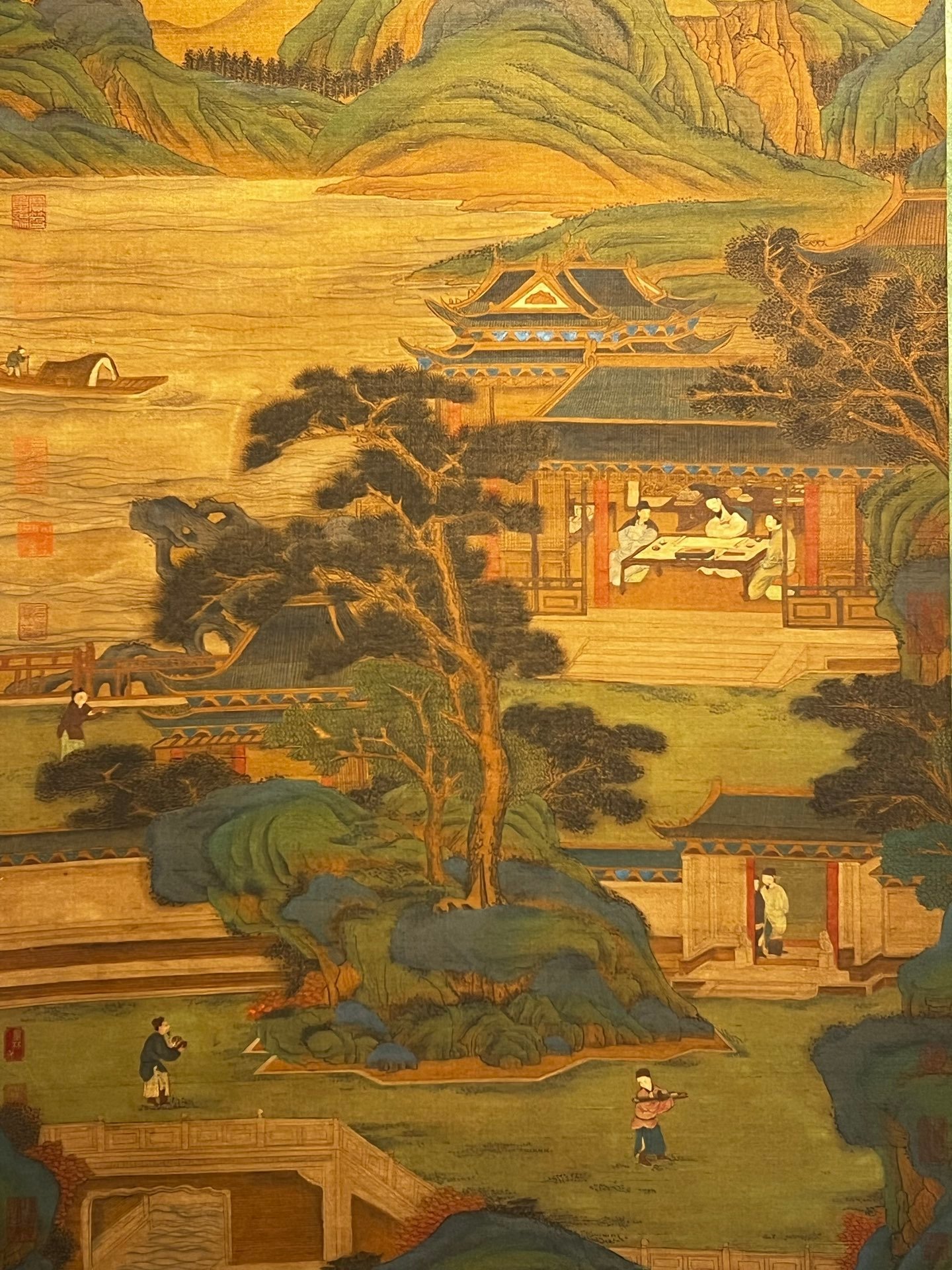 Chinese scroll painting Zhao Mengfu