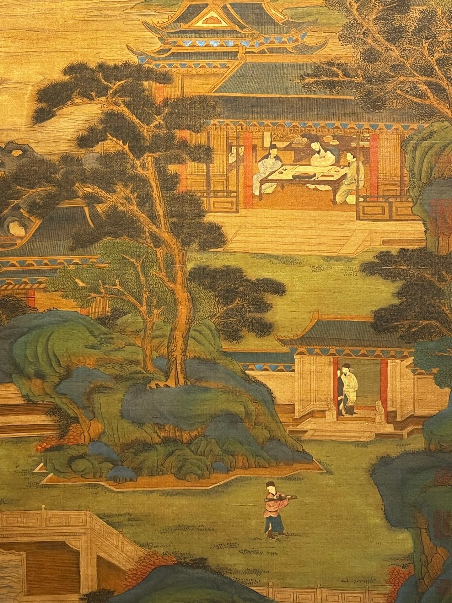Chinese scroll painting Zhao Mengfu