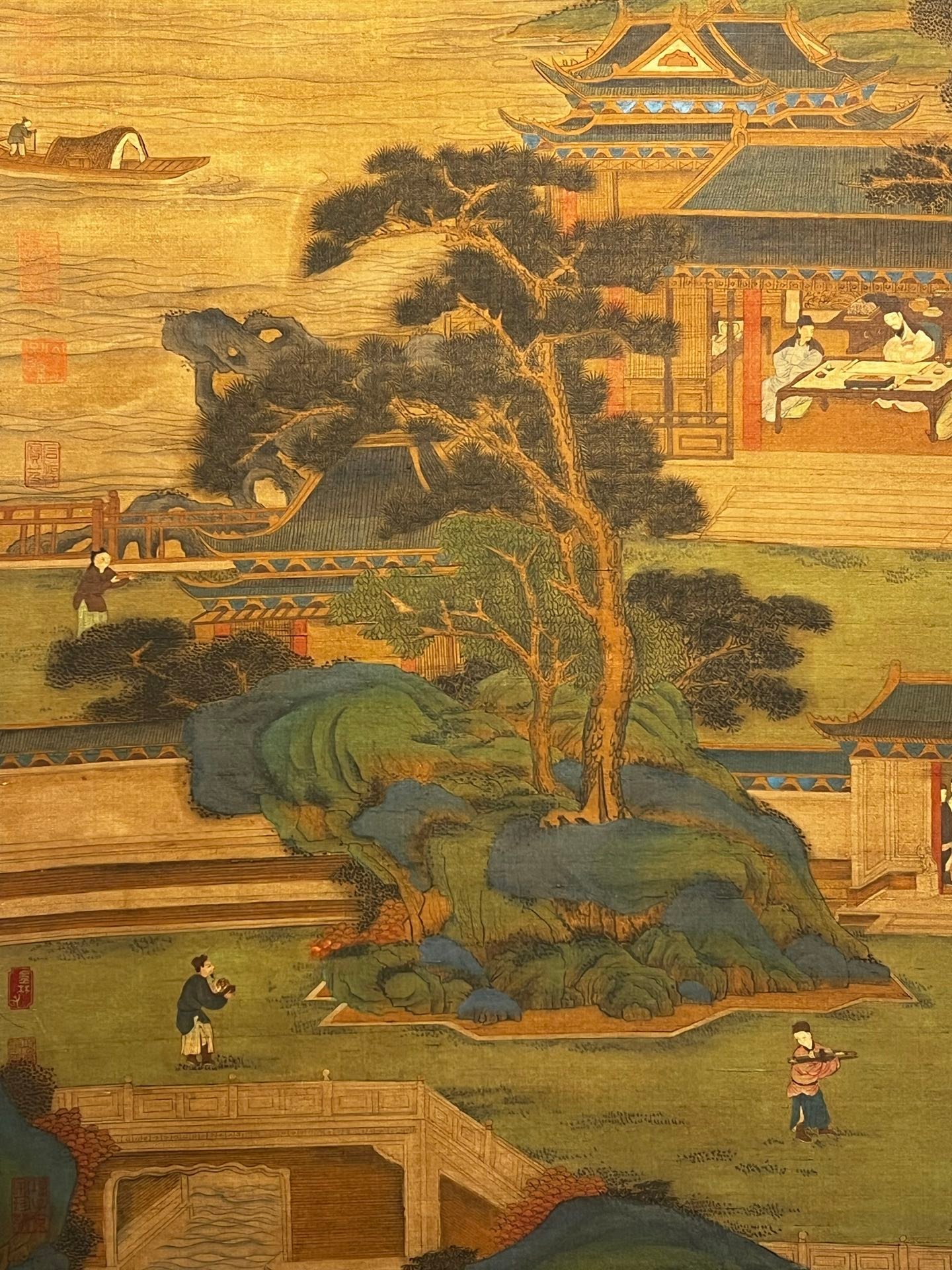 Chinese scroll painting Zhao Mengfu