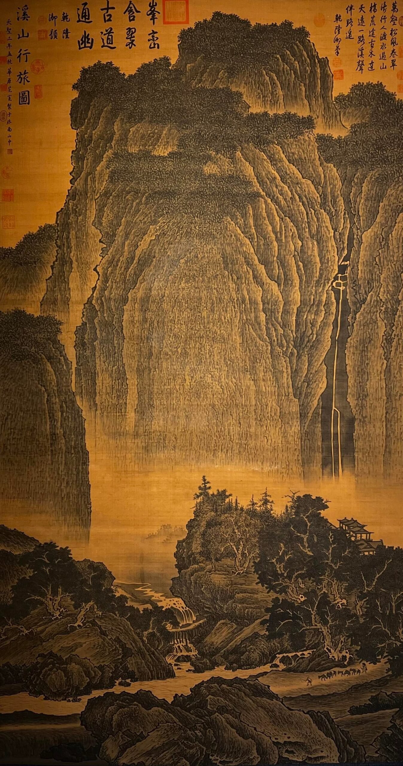 Chinese scroll painting Fan Kuan