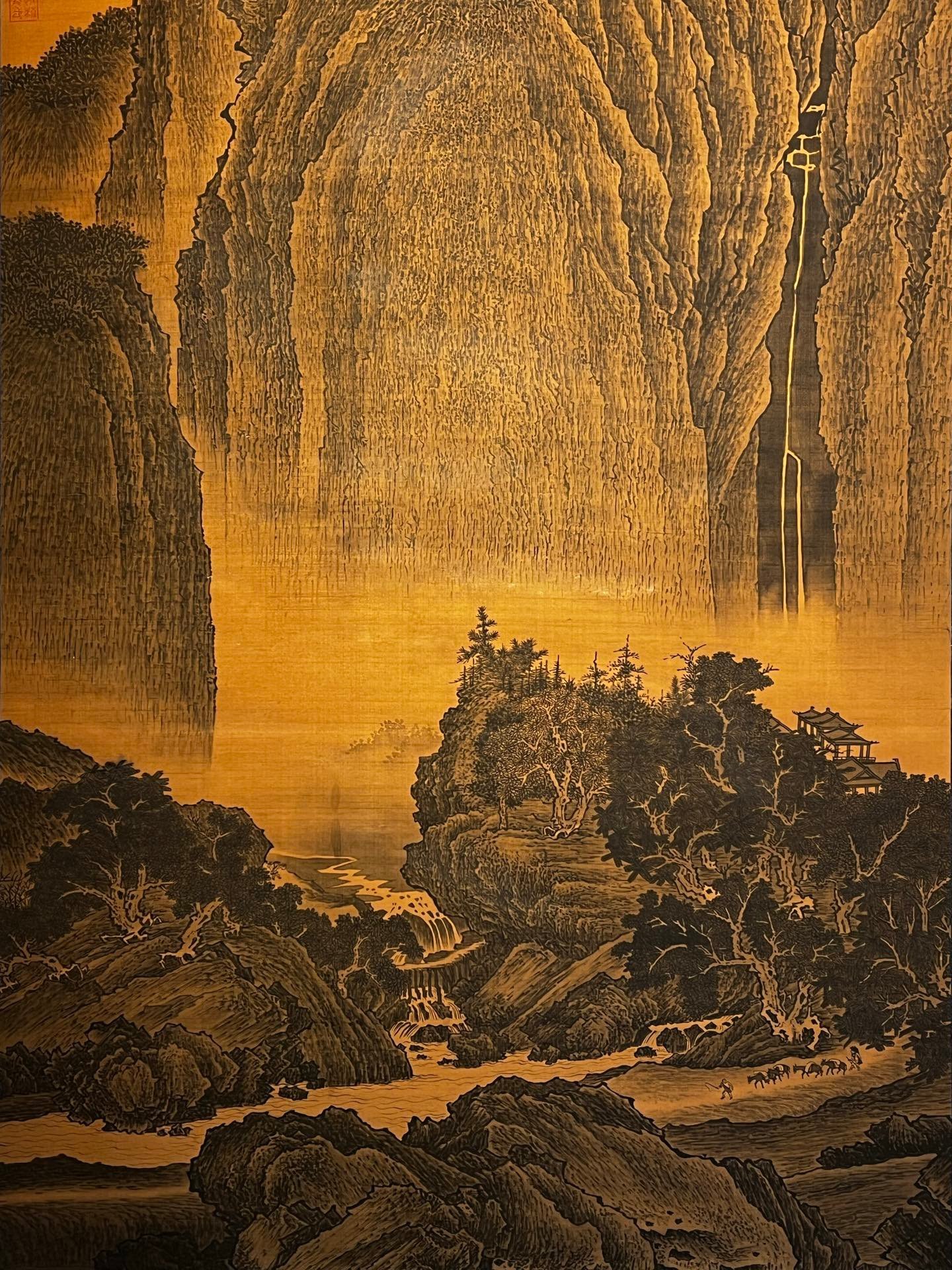Chinese scroll painting Fan Kuan