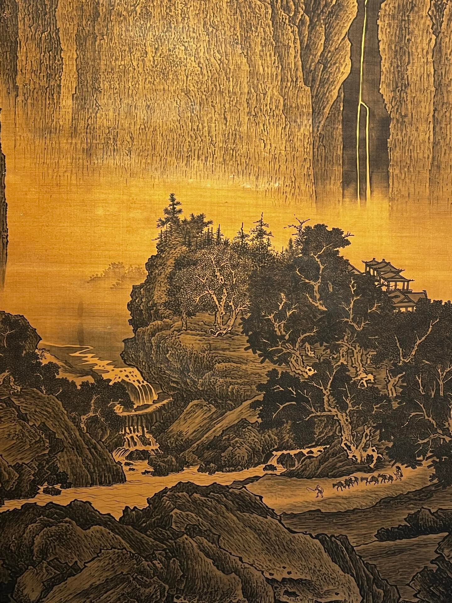Chinese scroll painting Fan Kuan