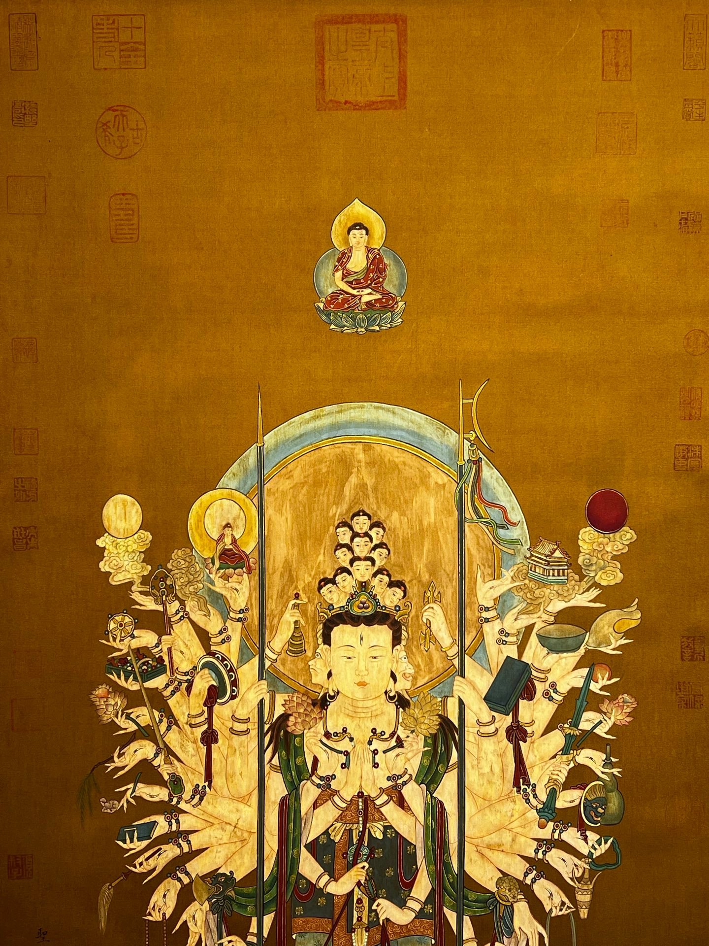 Chinese scroll painting Ding Yunpeng