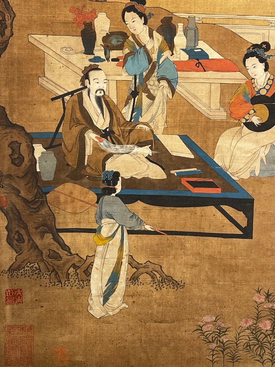 Chinese scroll painting Li Hao