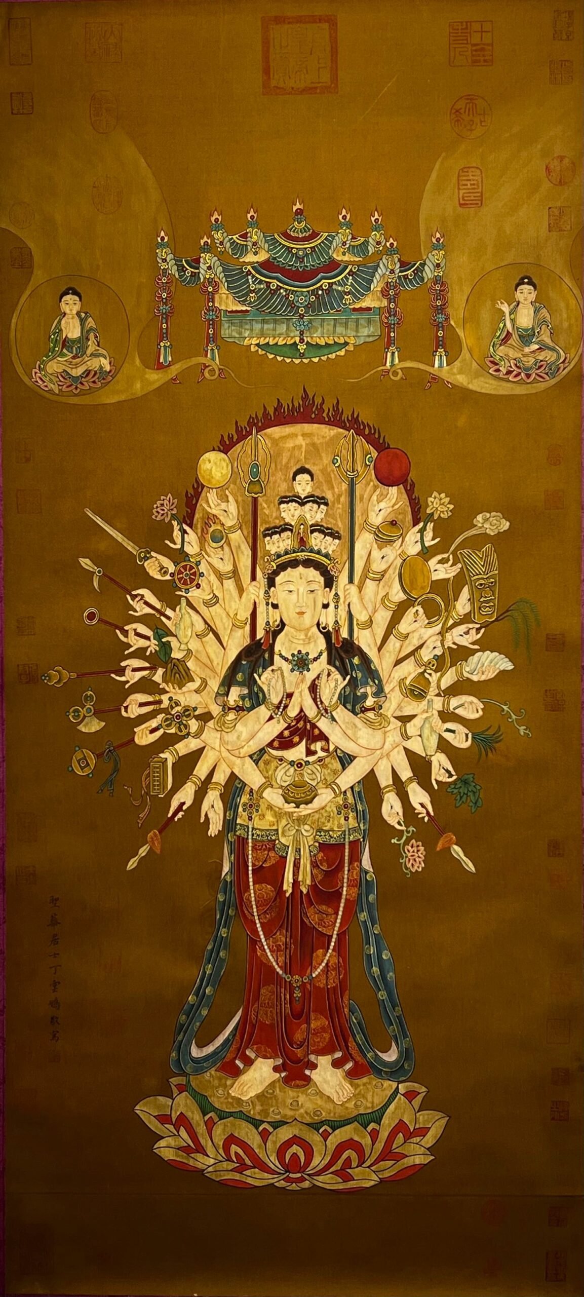 Chinese scroll painting Ding Yunpeng