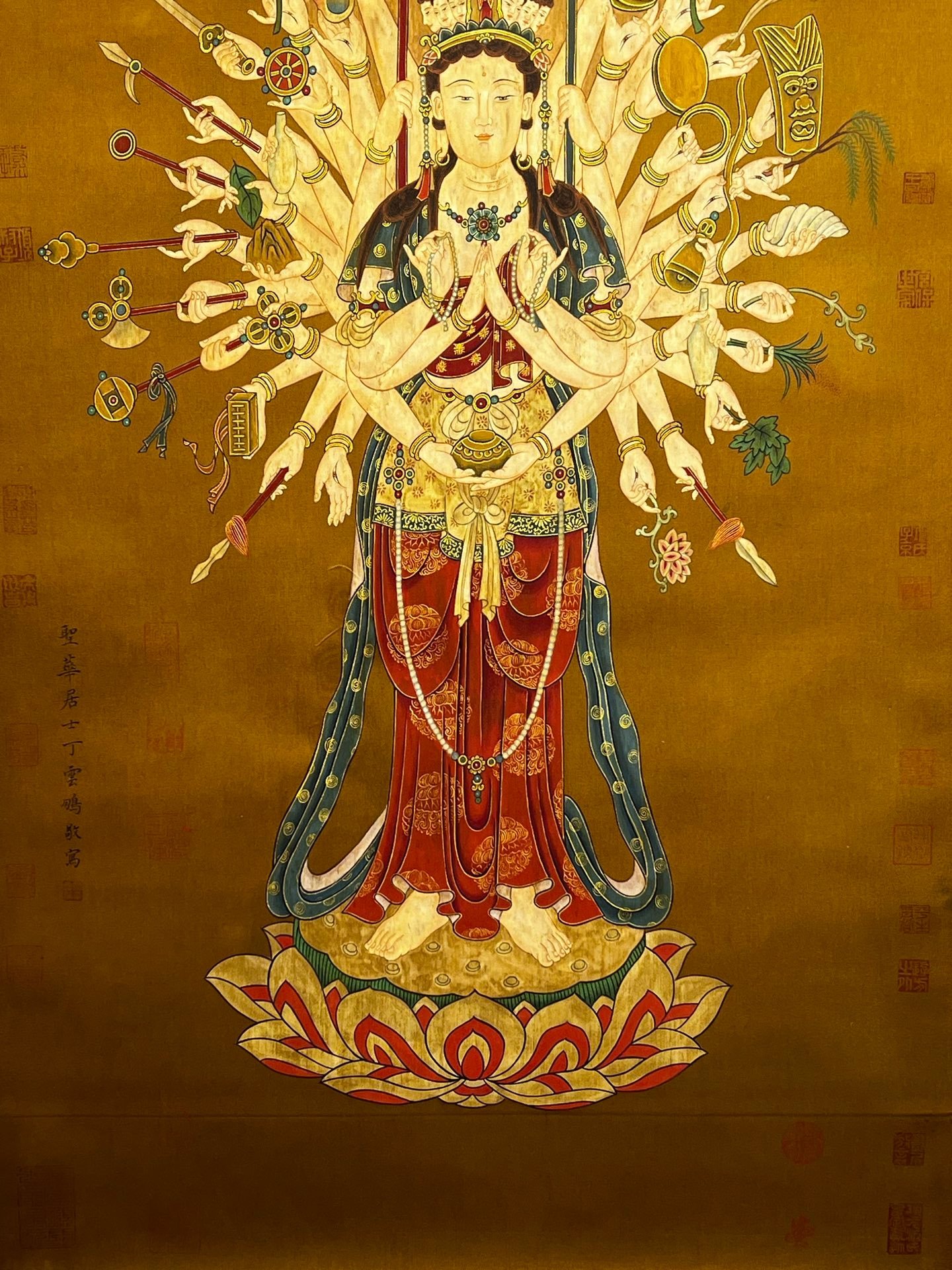 Chinese scroll painting Ding Yunpeng