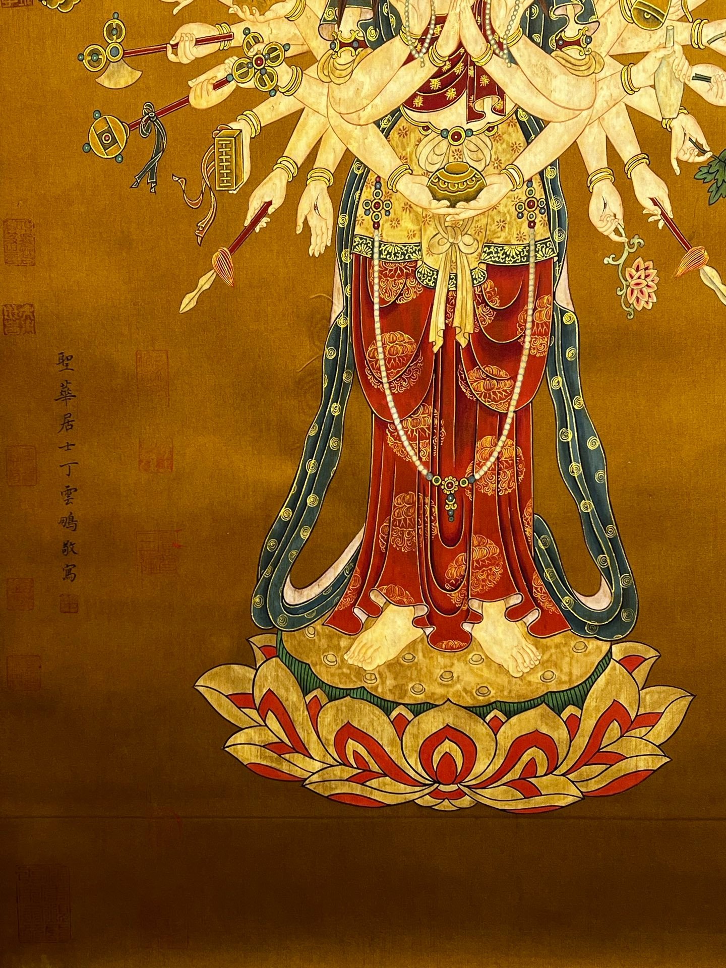 Chinese scroll painting Ding Yunpeng