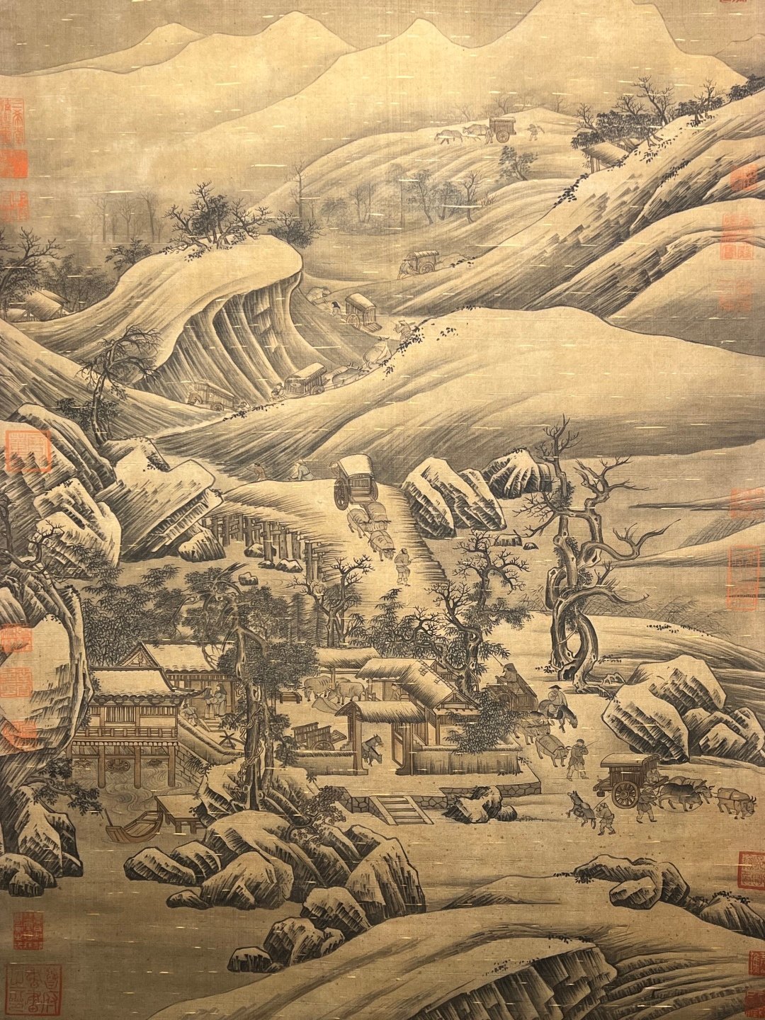 Chinese scroll painting Li Tang