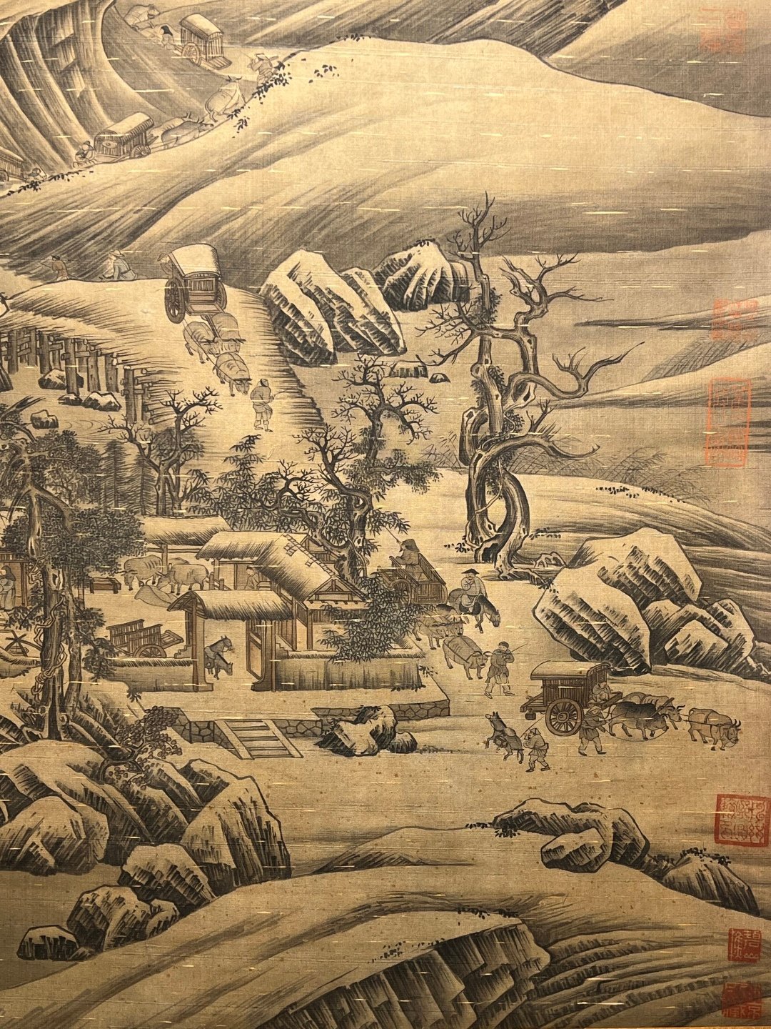 Chinese scroll painting Li Tang