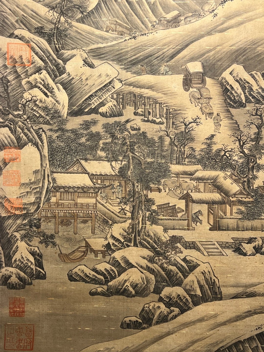 Chinese scroll painting Li Tang