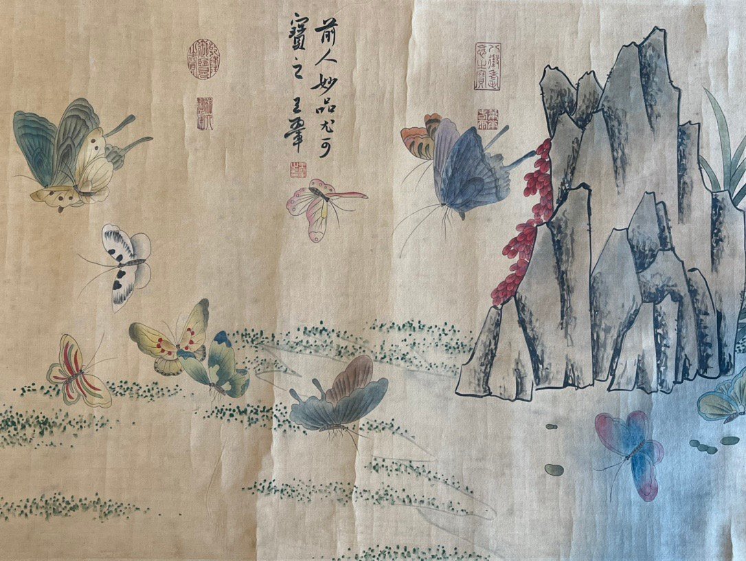 Chinese scroll painting Huizong