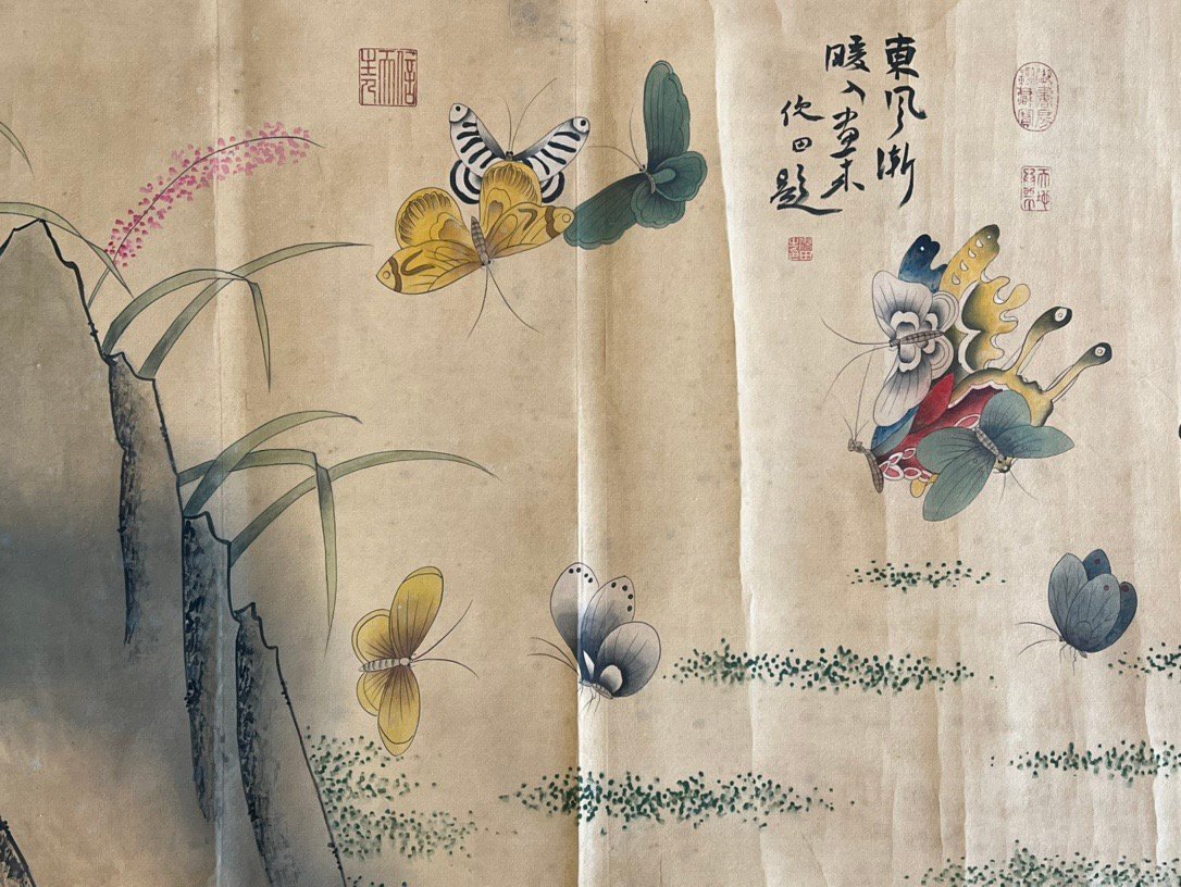 Chinese scroll painting Huizong