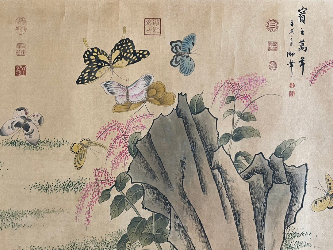Chinese scroll painting Huizong
