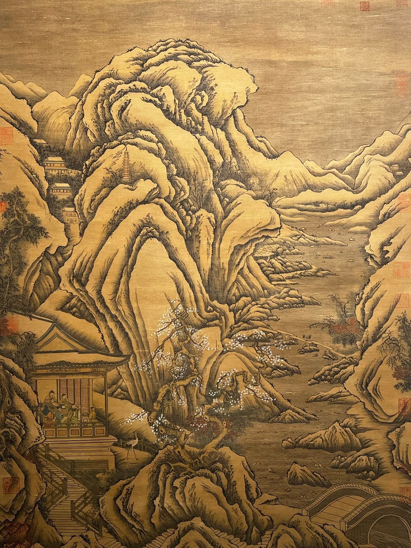 Chinese scroll painting Li Tang