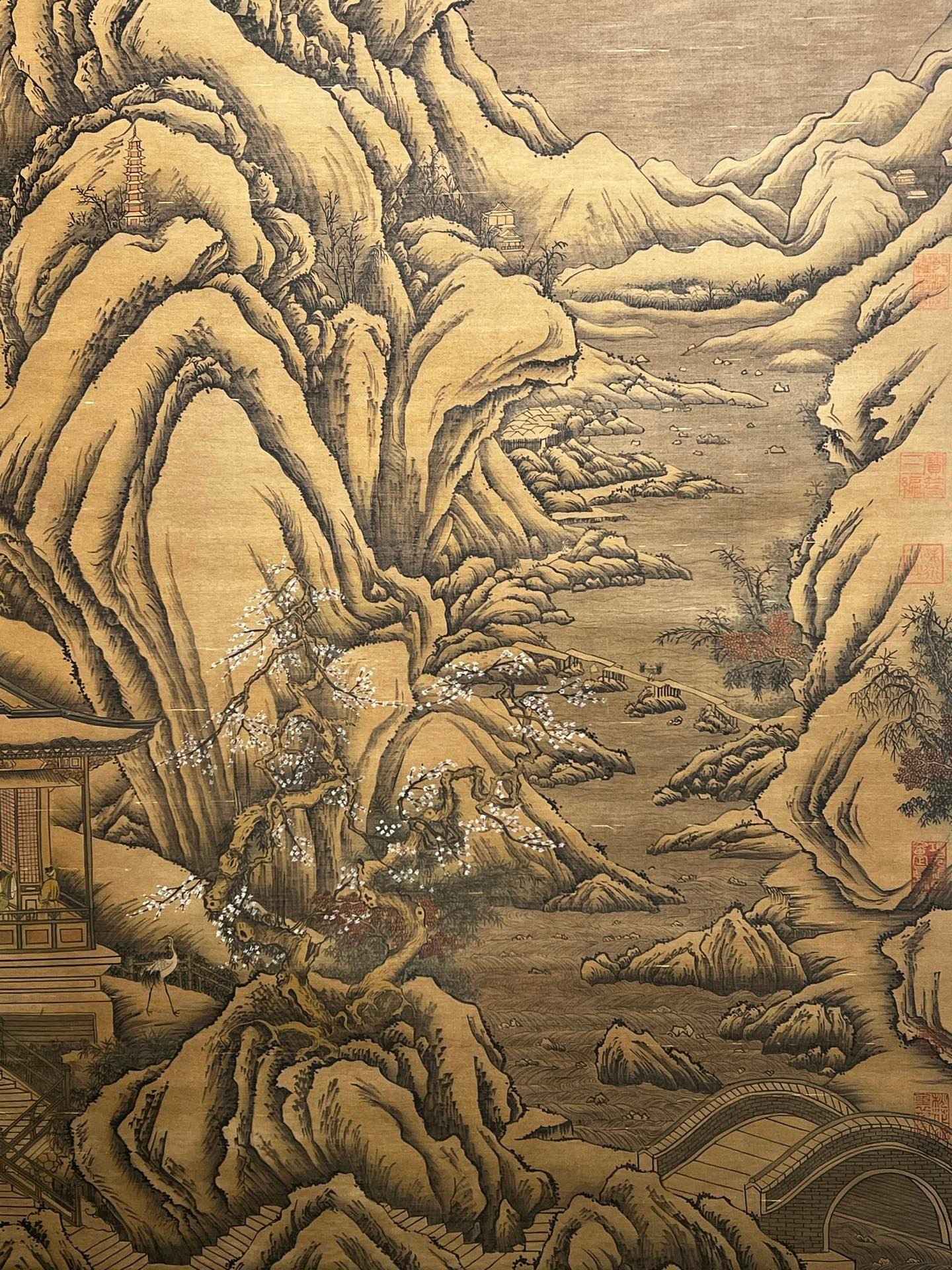 Chinese scroll painting Li Tang