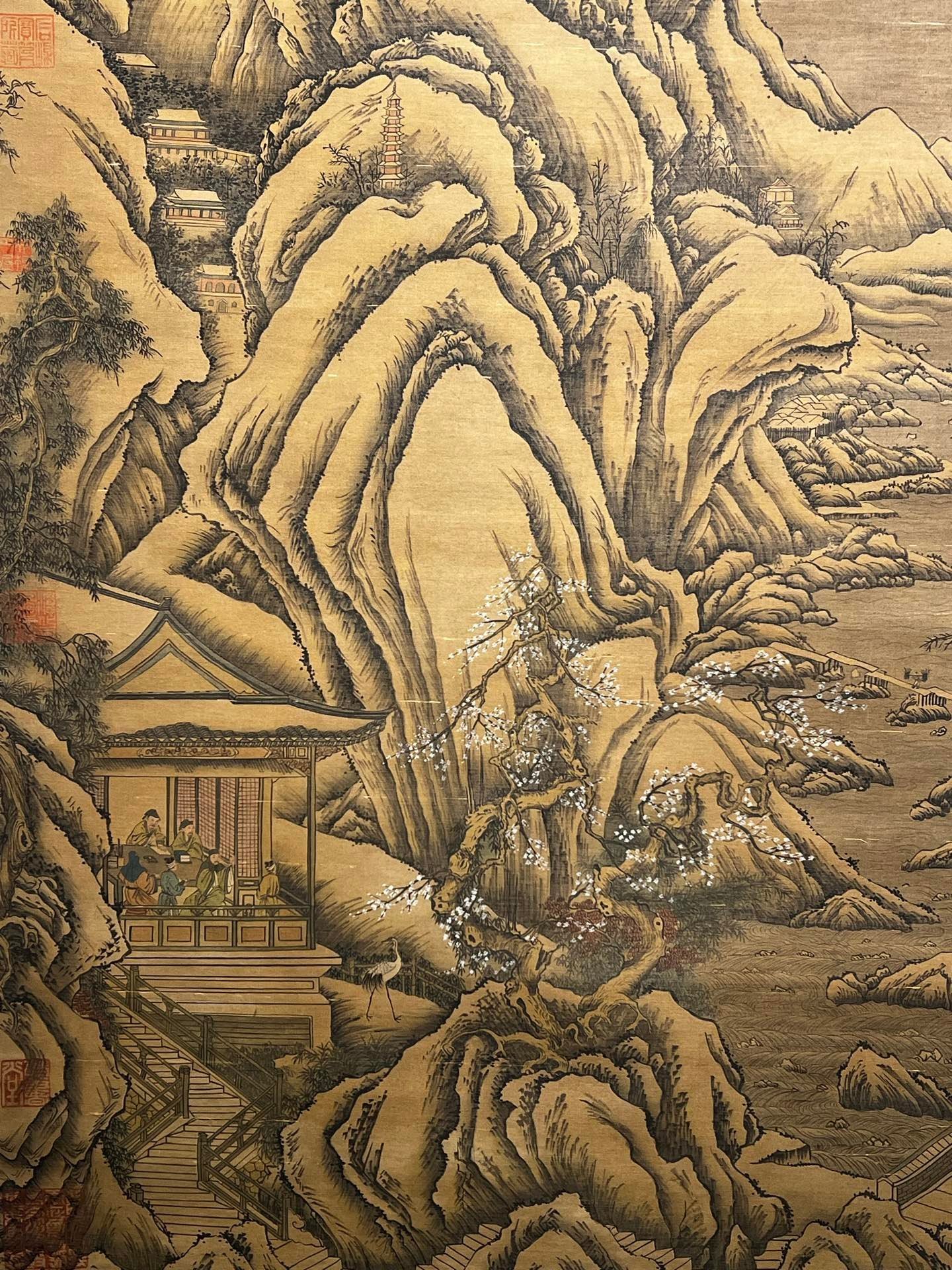 Chinese scroll painting Li Tang